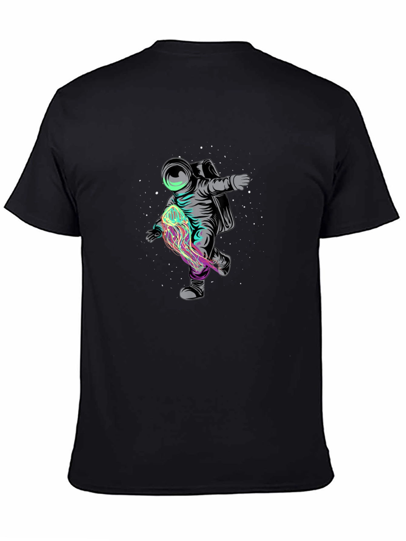 Astronaut Jellyfish T-Shirt - Cosmic Graphic Tee