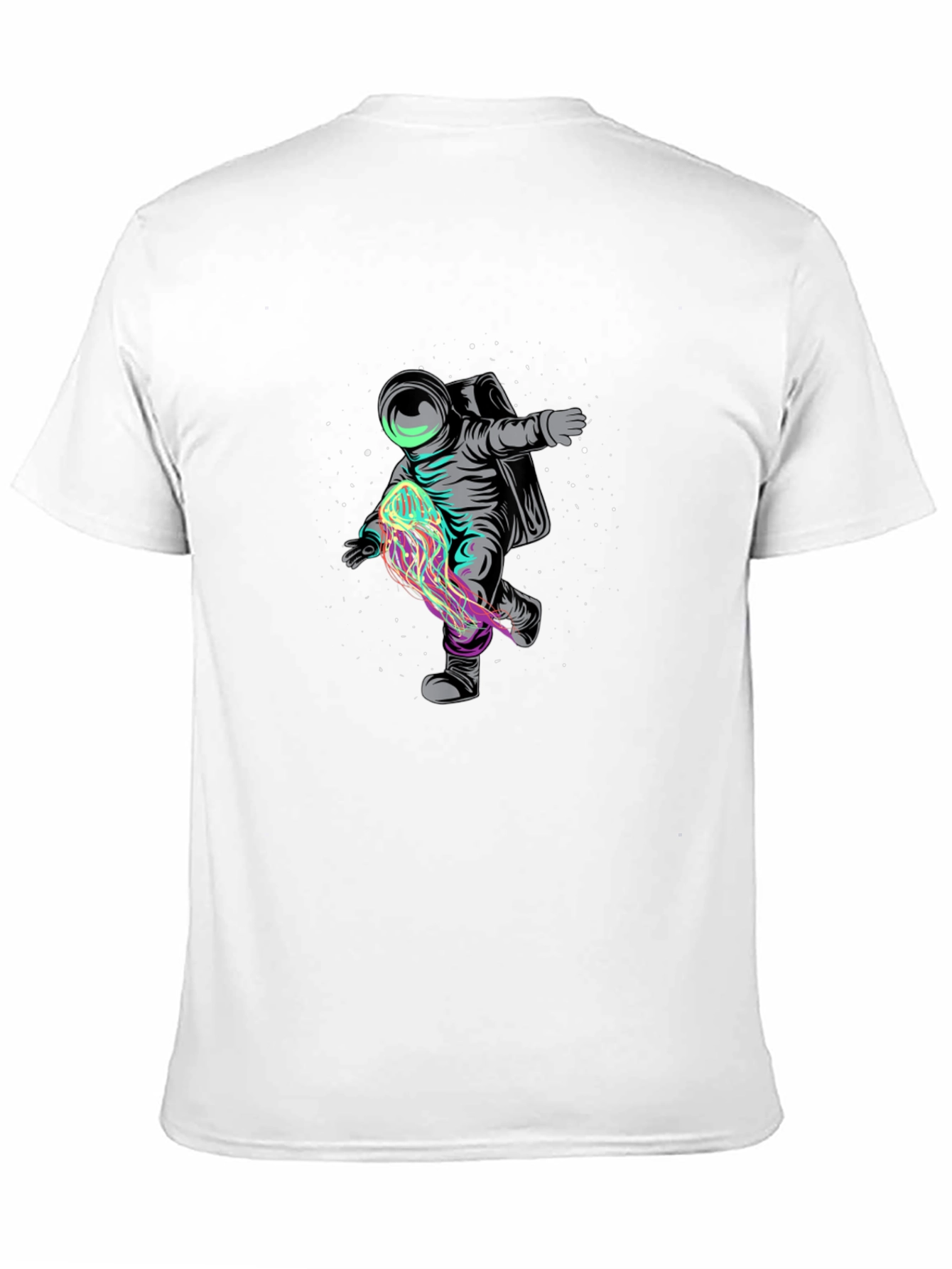 Astronaut Jellyfish T-Shirt - Cosmic Graphic Tee