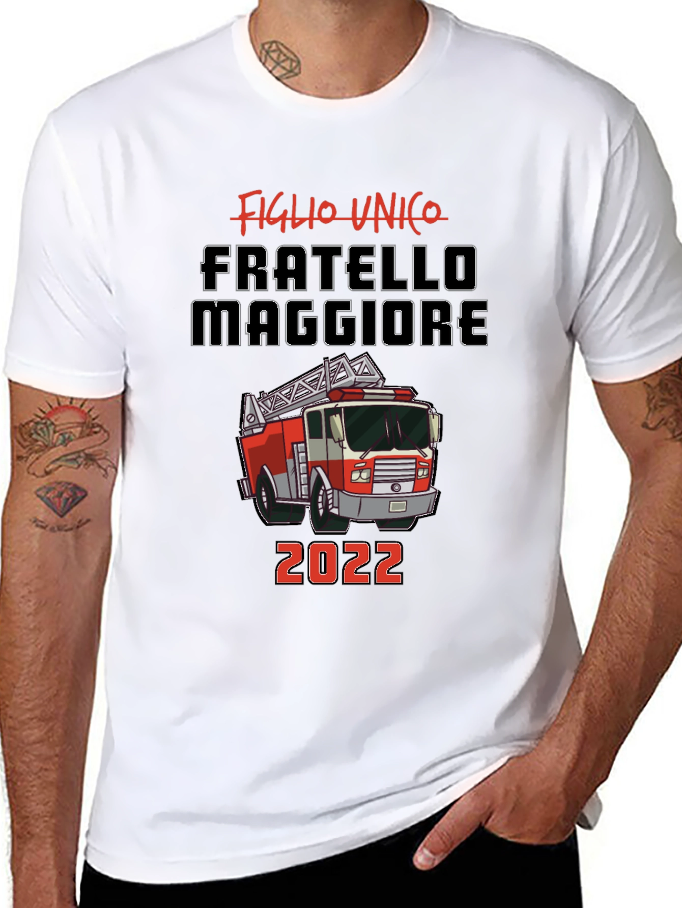 Firetruck T-Shirt - Fratello Maggiore 2022