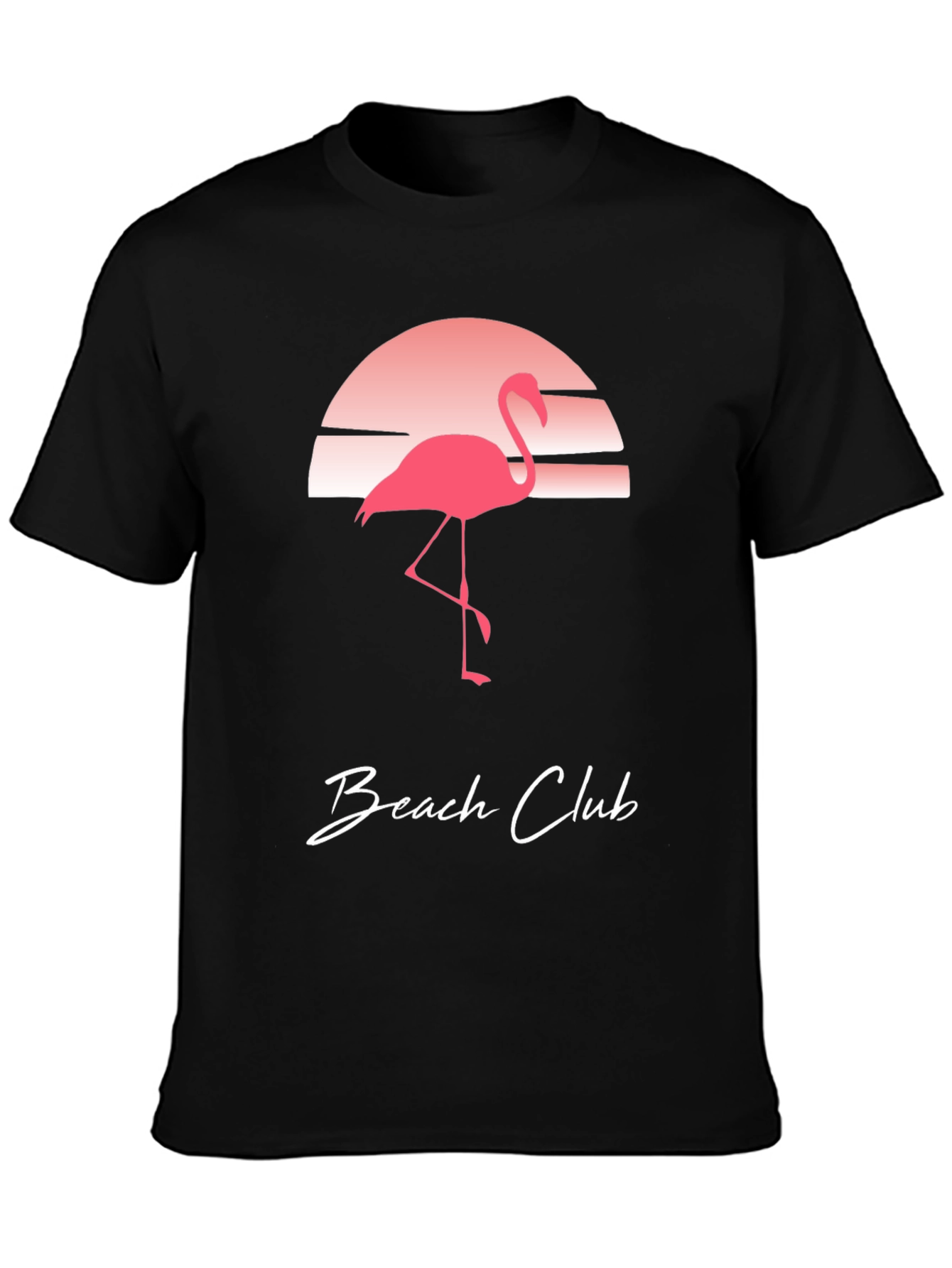 Beach Club Flamingo Graphic Tee