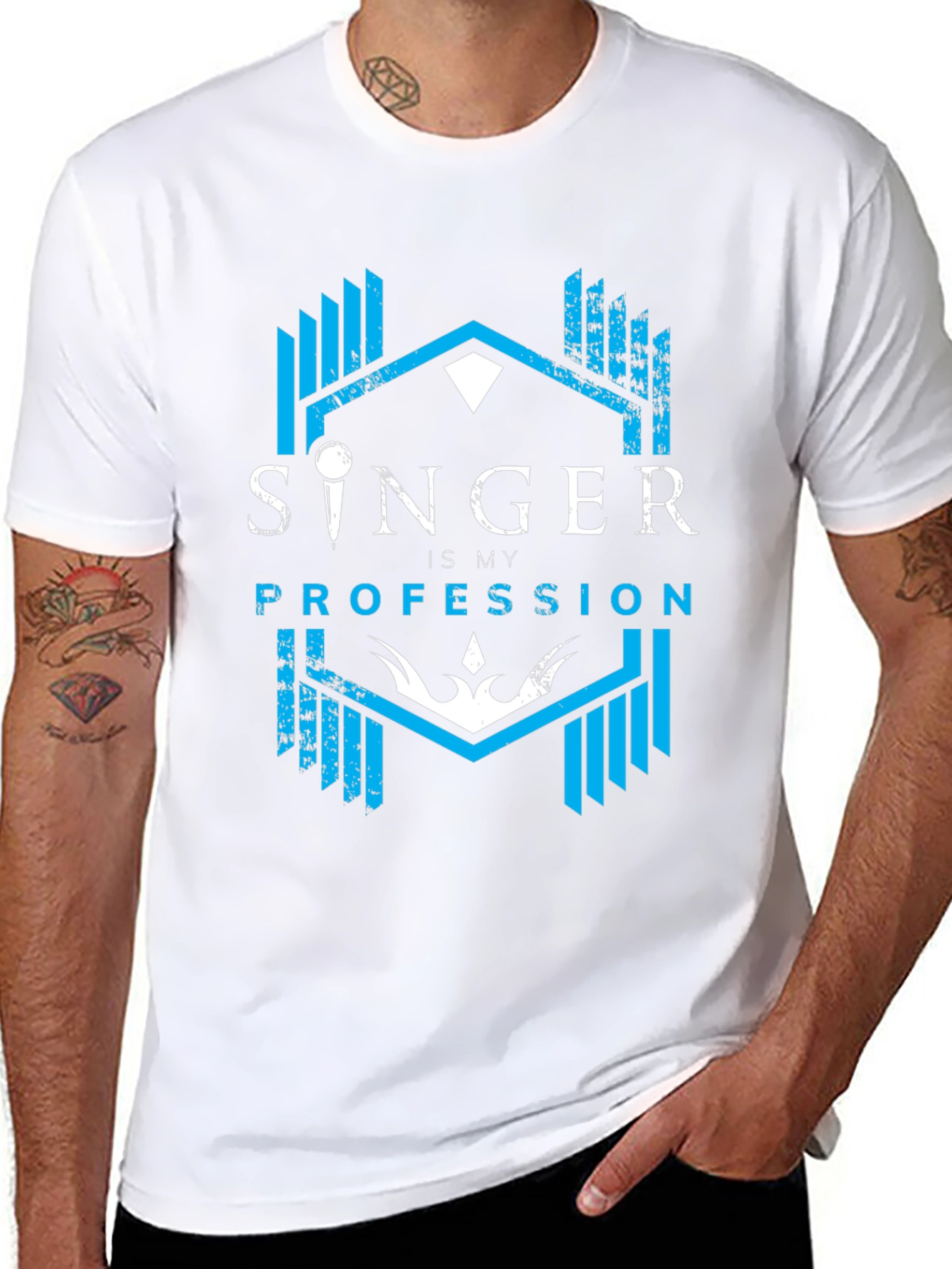 Singer Profession T-Shirt - Music Lover Tee