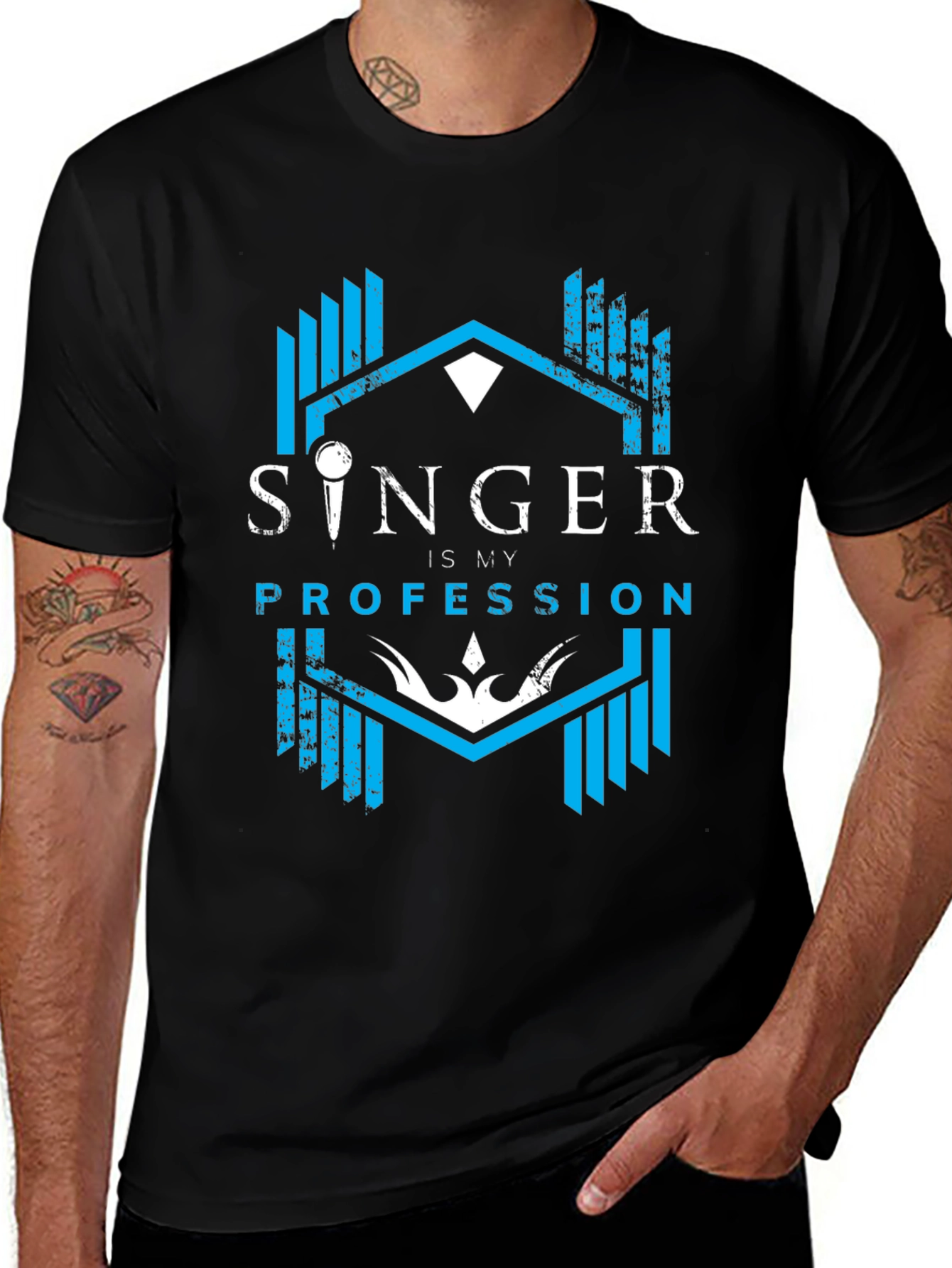Singer Profession T-Shirt - Music Lover Tee