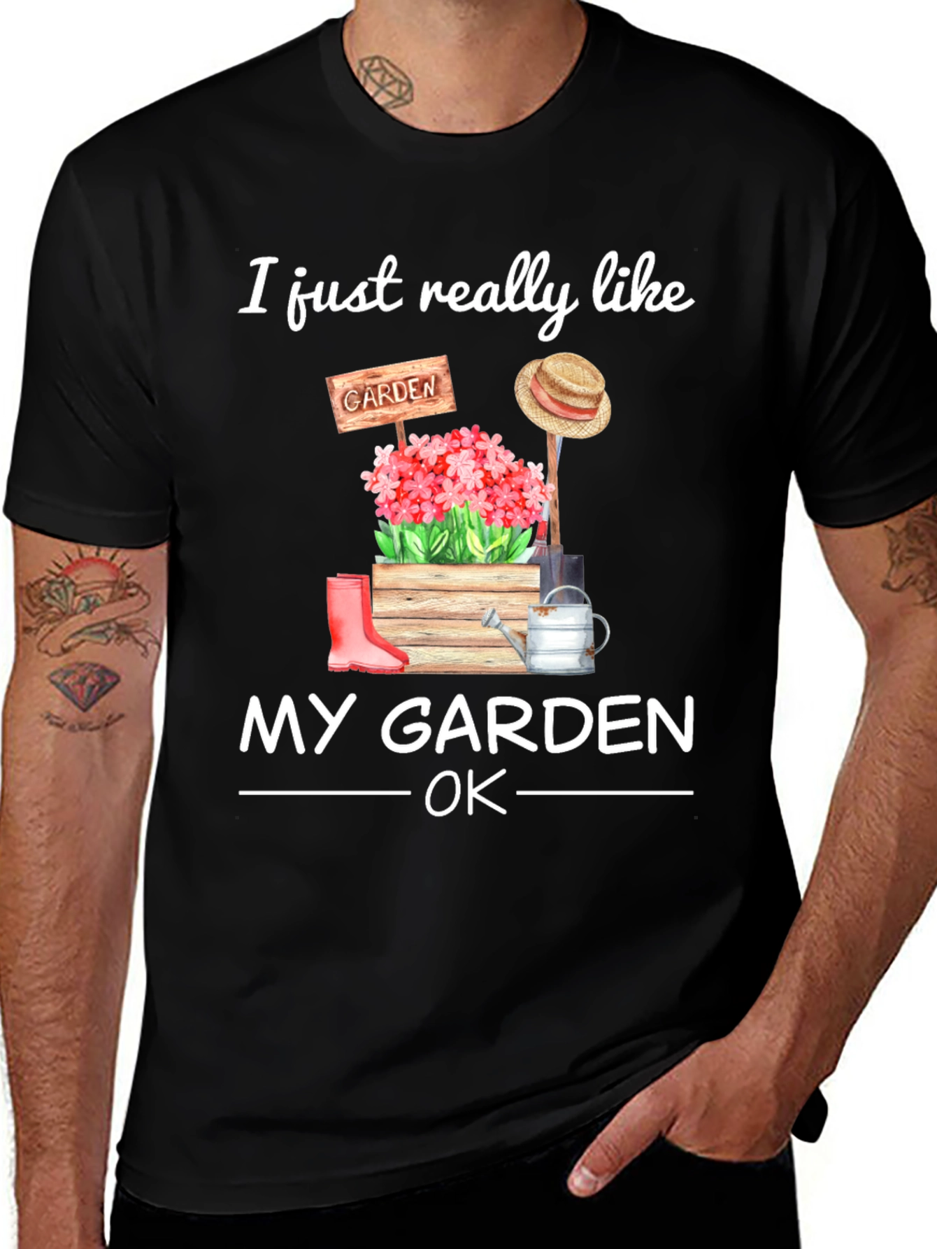I Just Really Like My Garden OK T-Shirt