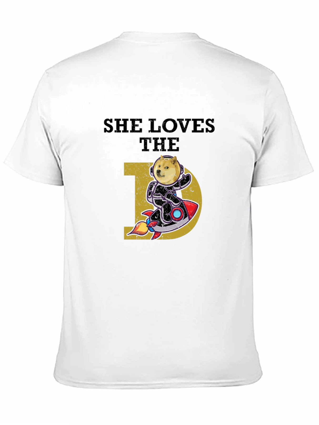 She Loves the D Doge Rocket T-Shirt