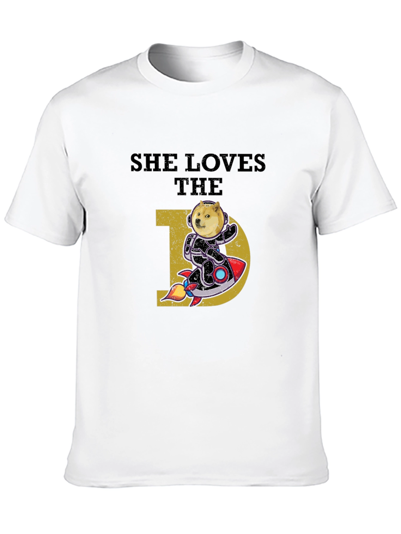 She Loves the D Doge Rocket T-Shirt