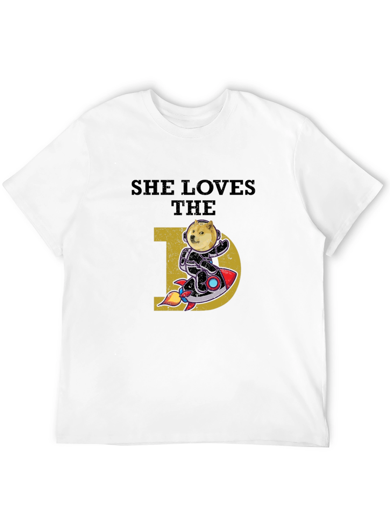 She Loves the D Doge Rocket T-Shirt