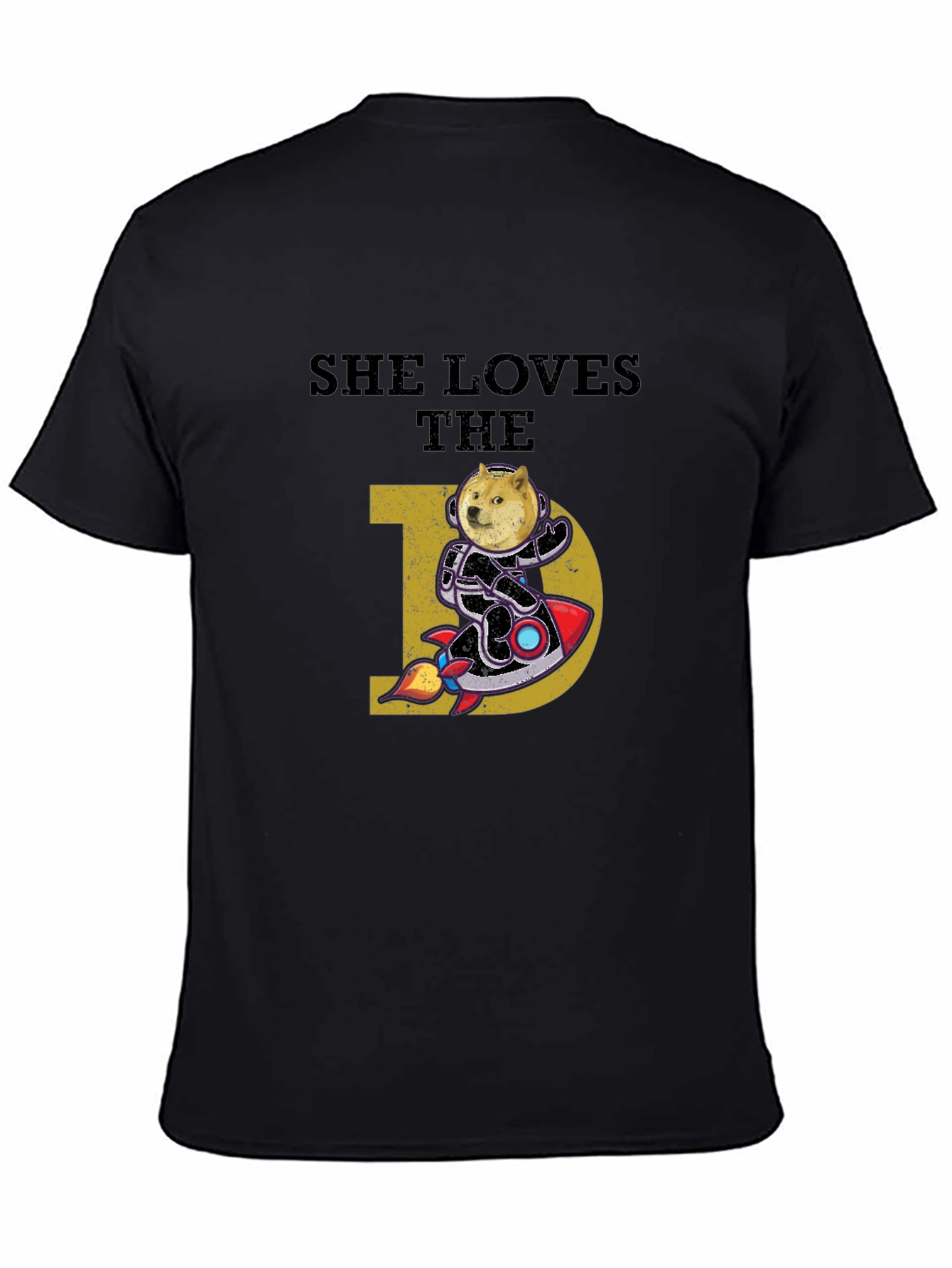 She Loves the D Doge Rocket T-Shirt