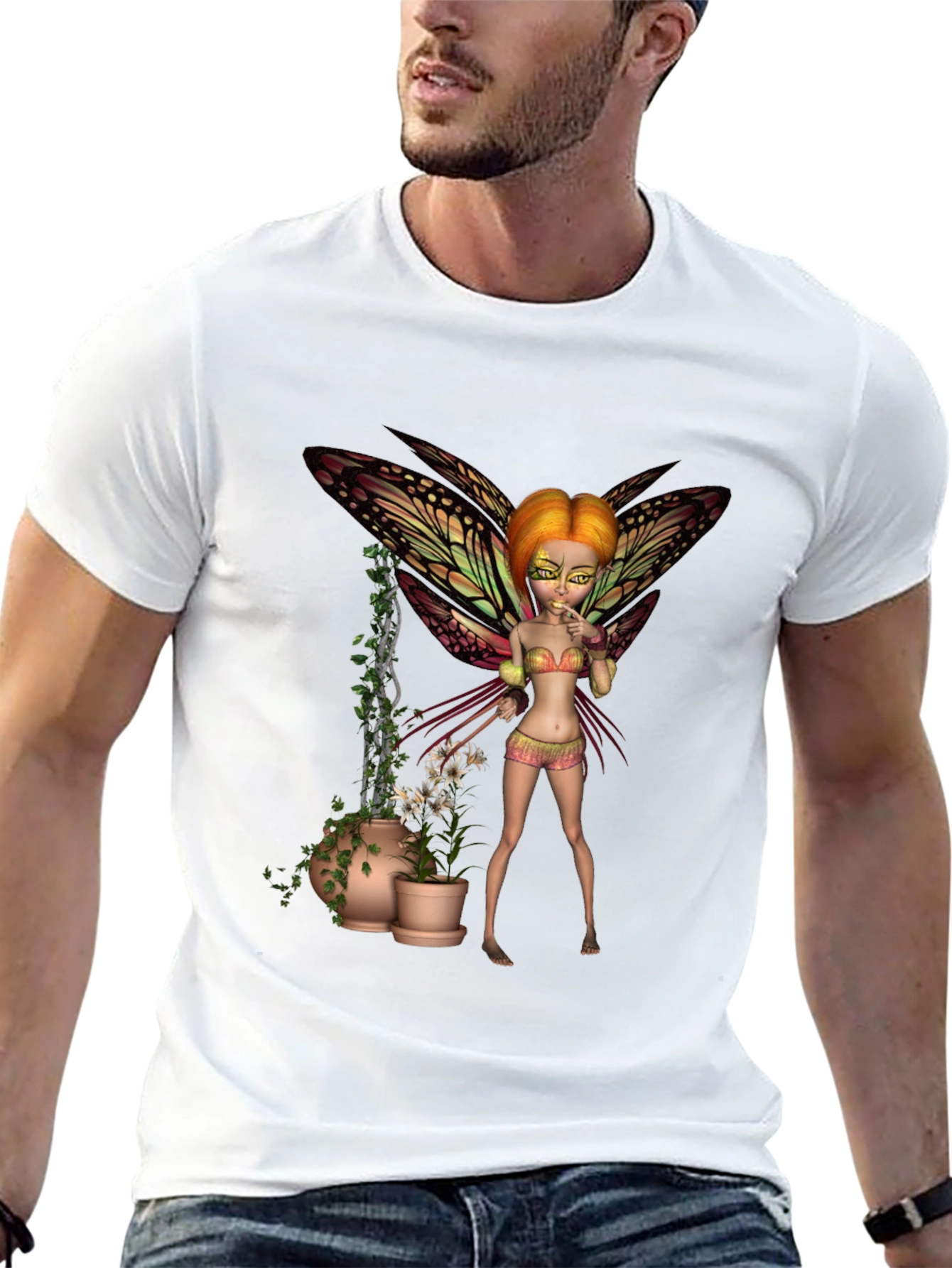 Fantasy Fairy Graphic T-Shirt