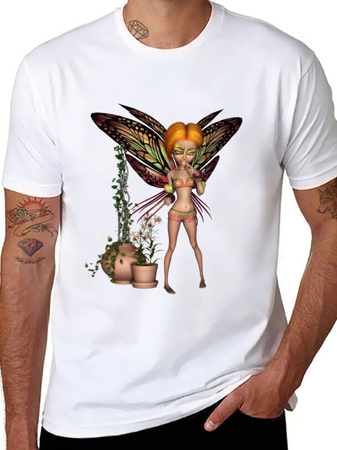 Fantasy Fairy Graphic T-Shirt