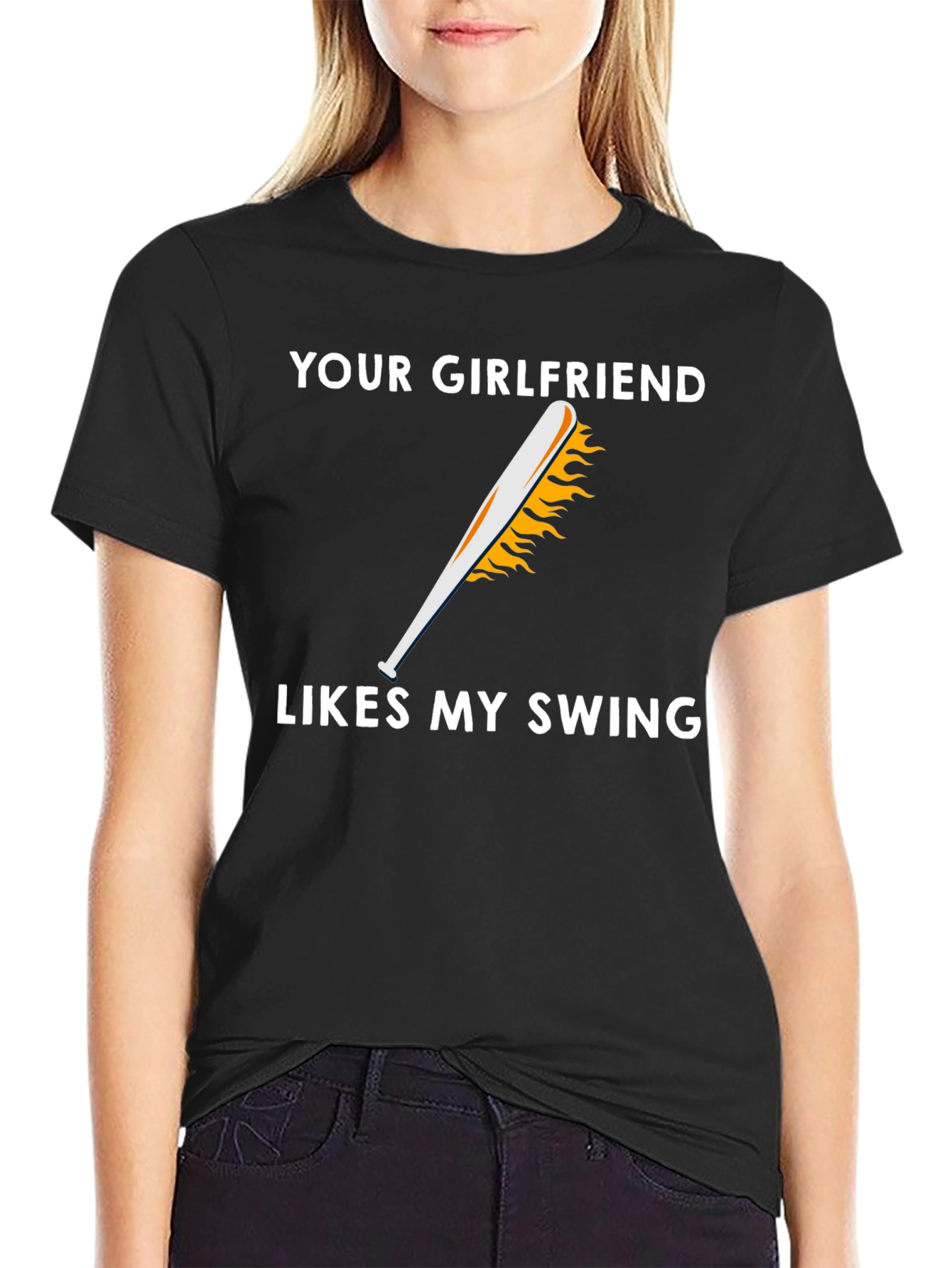 Your Girlfriend Likes My Swing T-Shirt