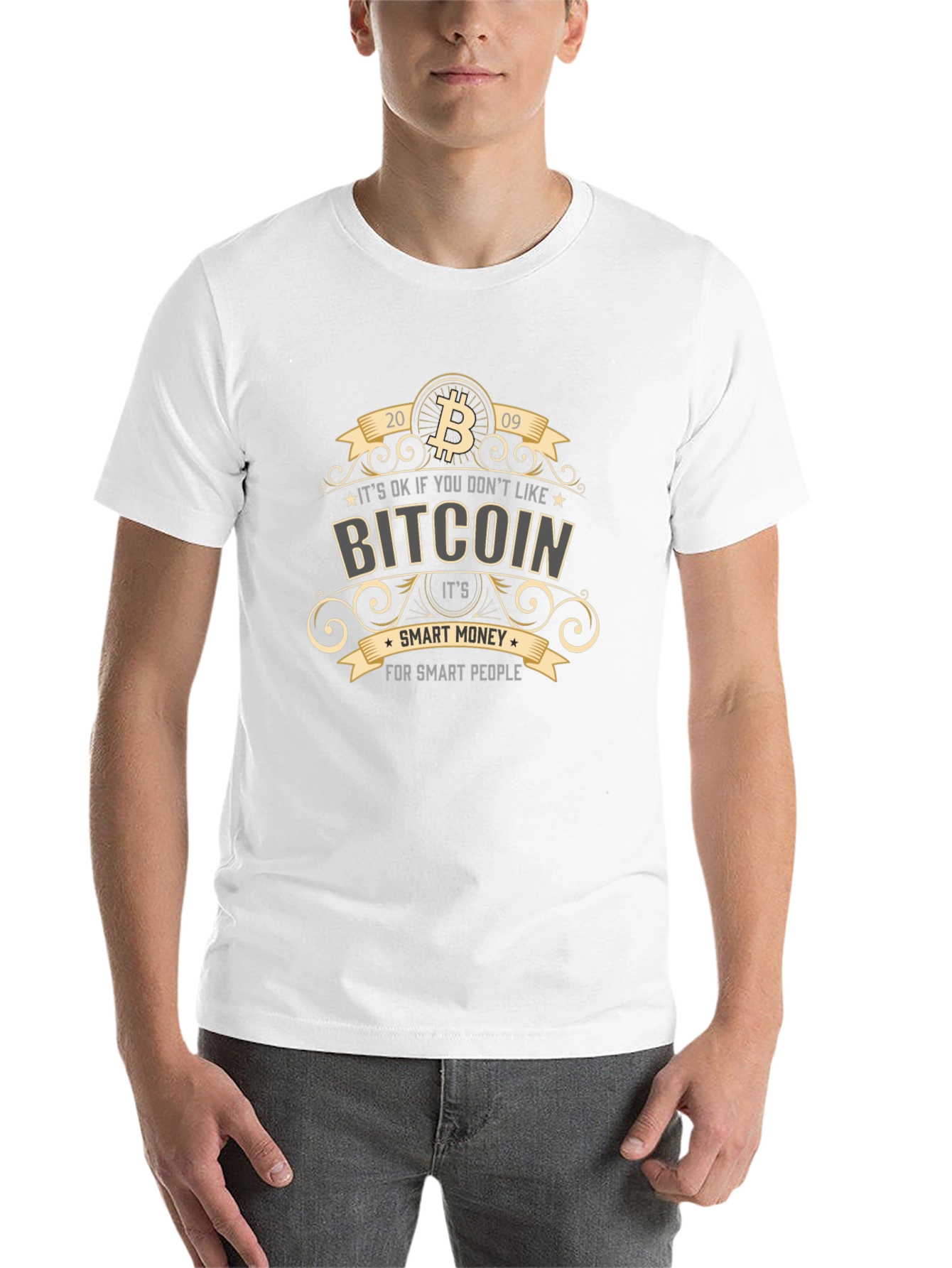 Bitcoin Smart Money Graphic T-Shirt