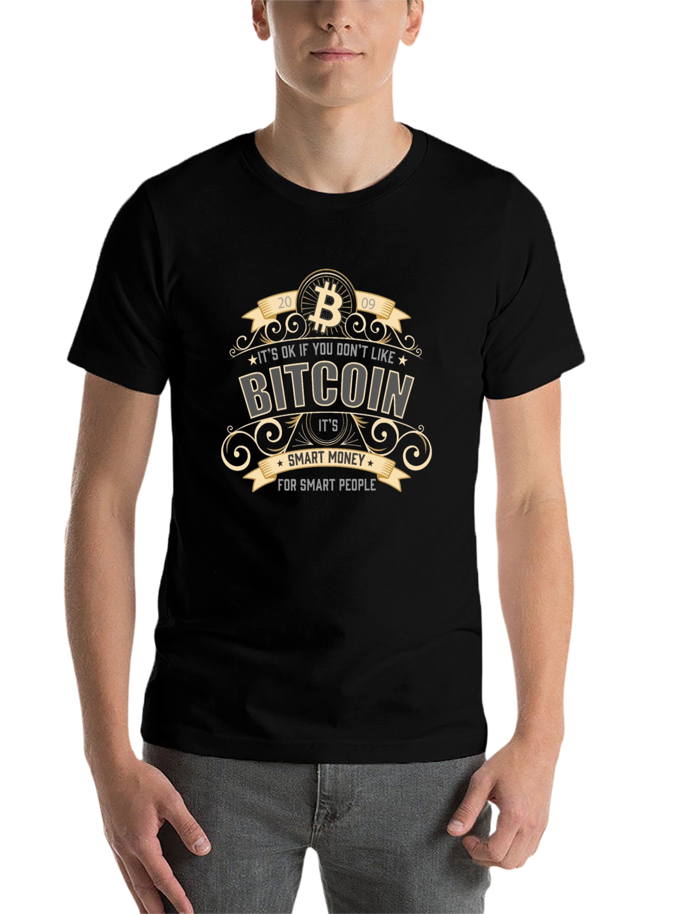 Bitcoin Smart Money Graphic T-Shirt