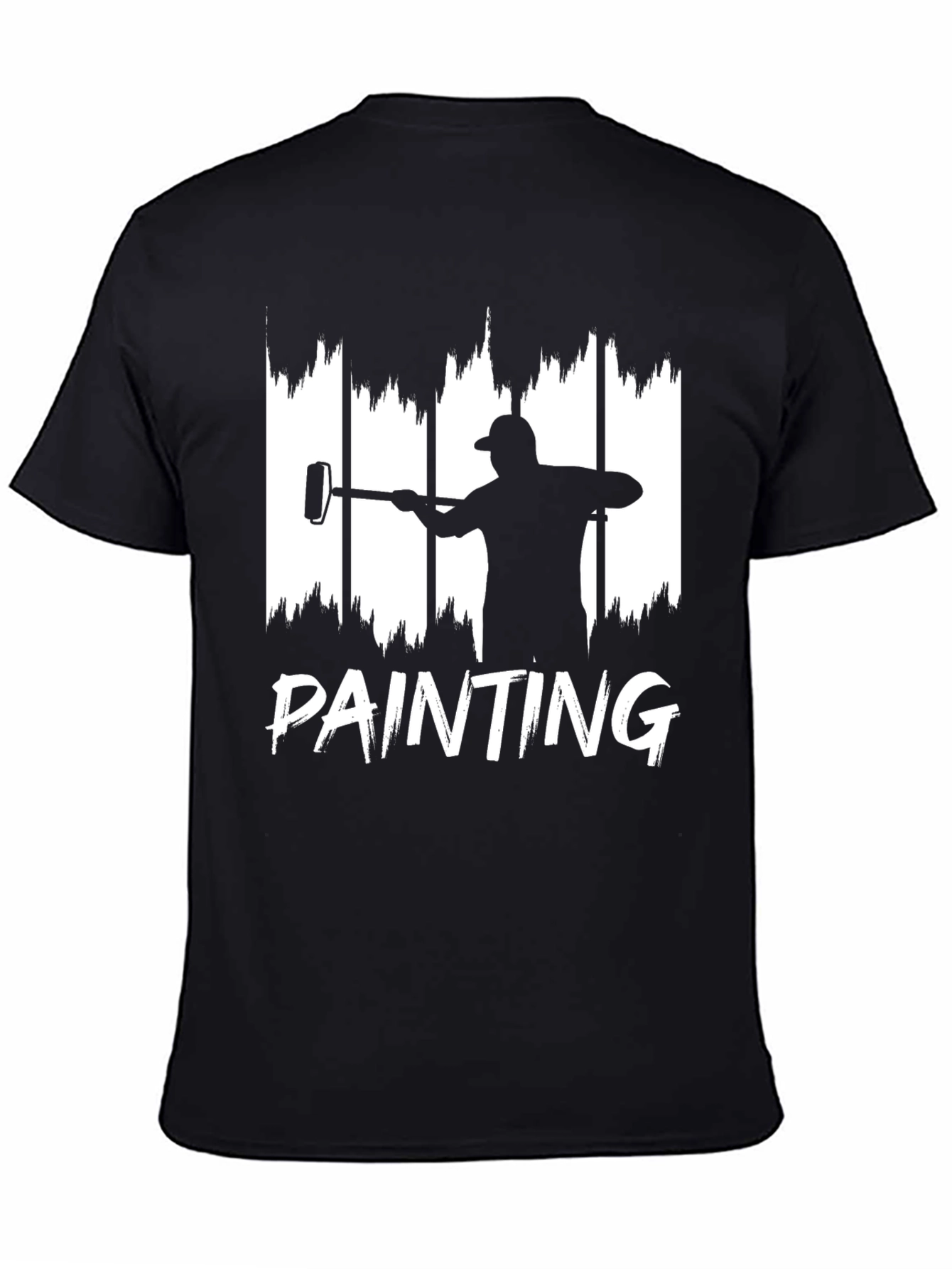 Painter Graphic Tee - Black Cotton