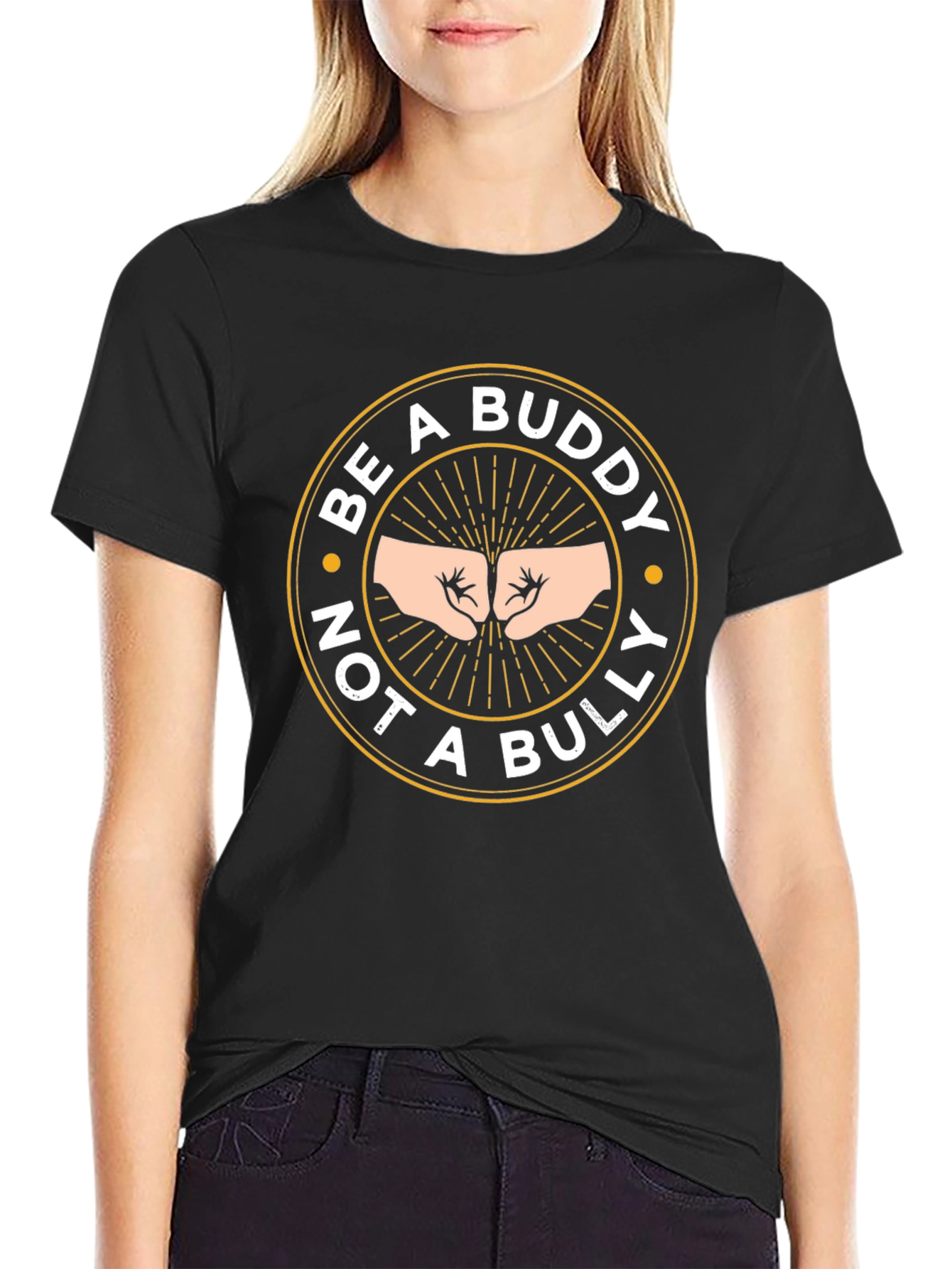 Be a Buddy Not a Bully Graphic Tee