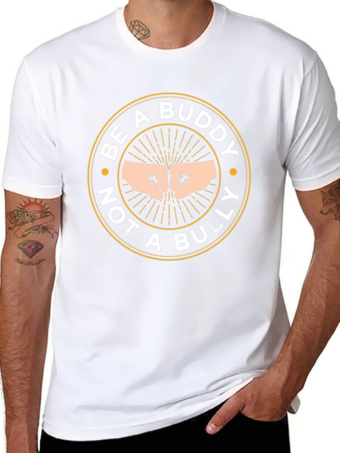 Be a Buddy Not a Bully Graphic Tee