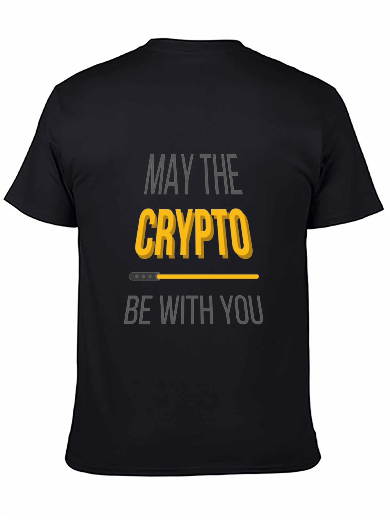 Crypto T-Shirt - May the Crypto Be With You