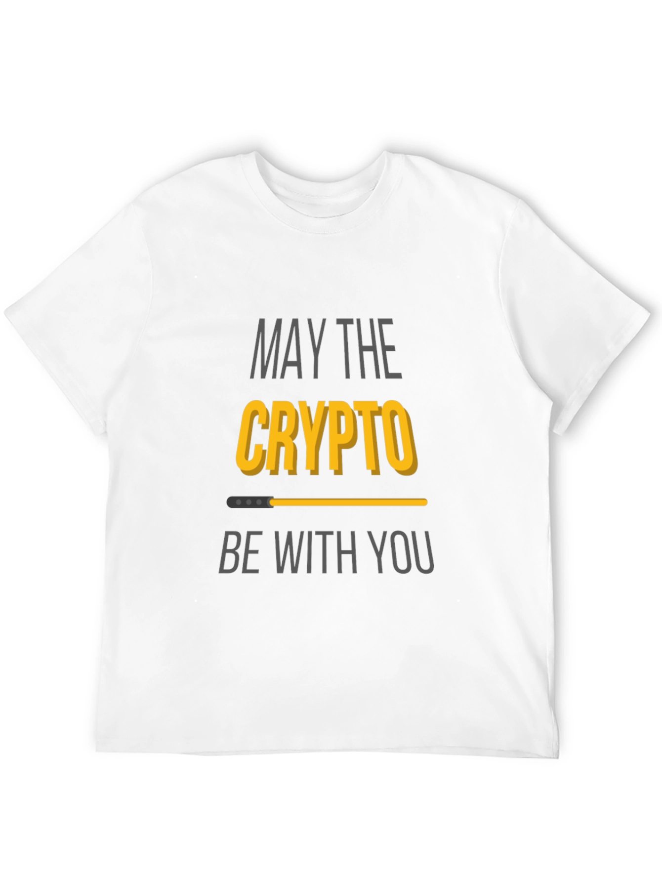 Crypto T-Shirt - May the Crypto Be With You