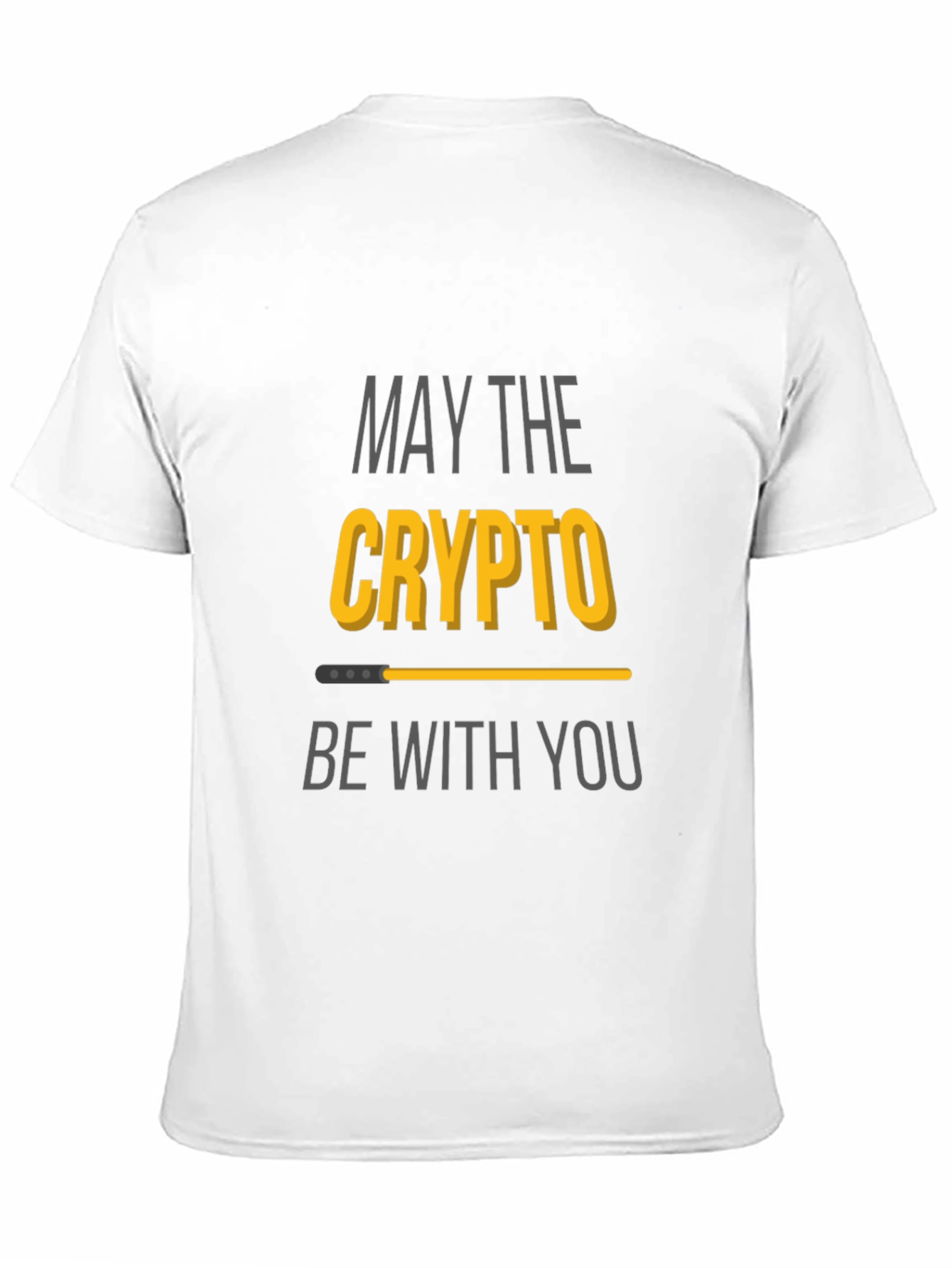 Crypto T-Shirt - May the Crypto Be With You