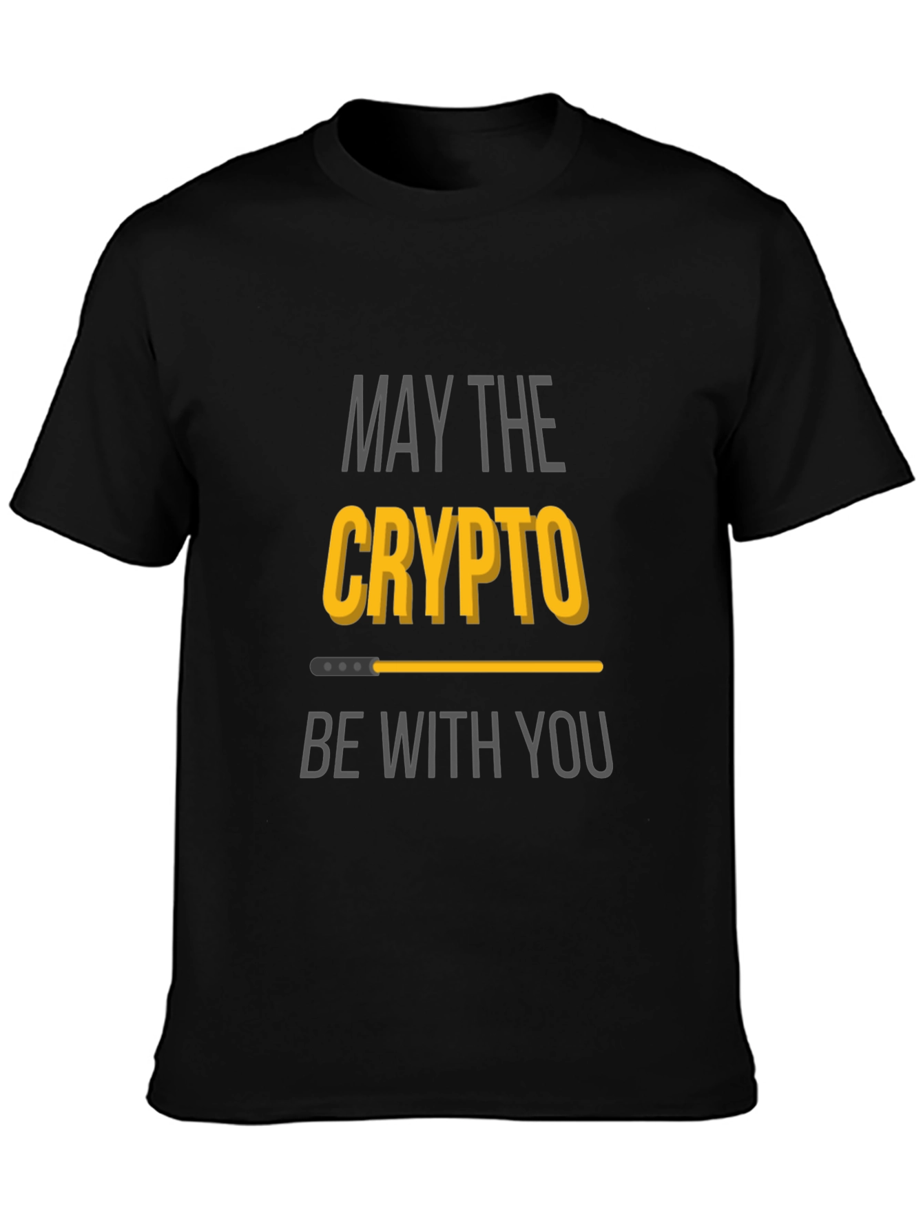 Crypto T-Shirt - May the Crypto Be With You
