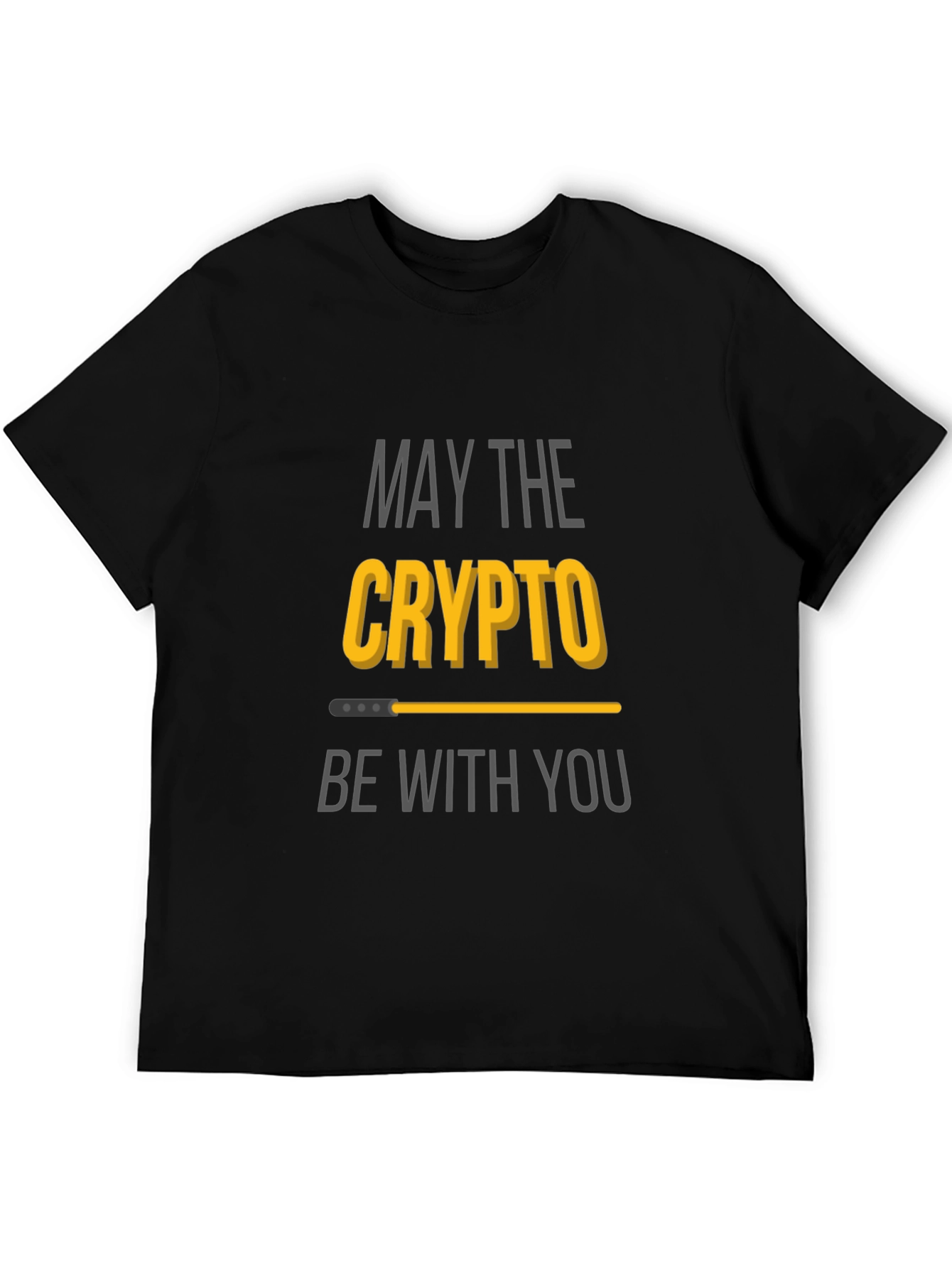 Crypto T-Shirt - May the Crypto Be With You