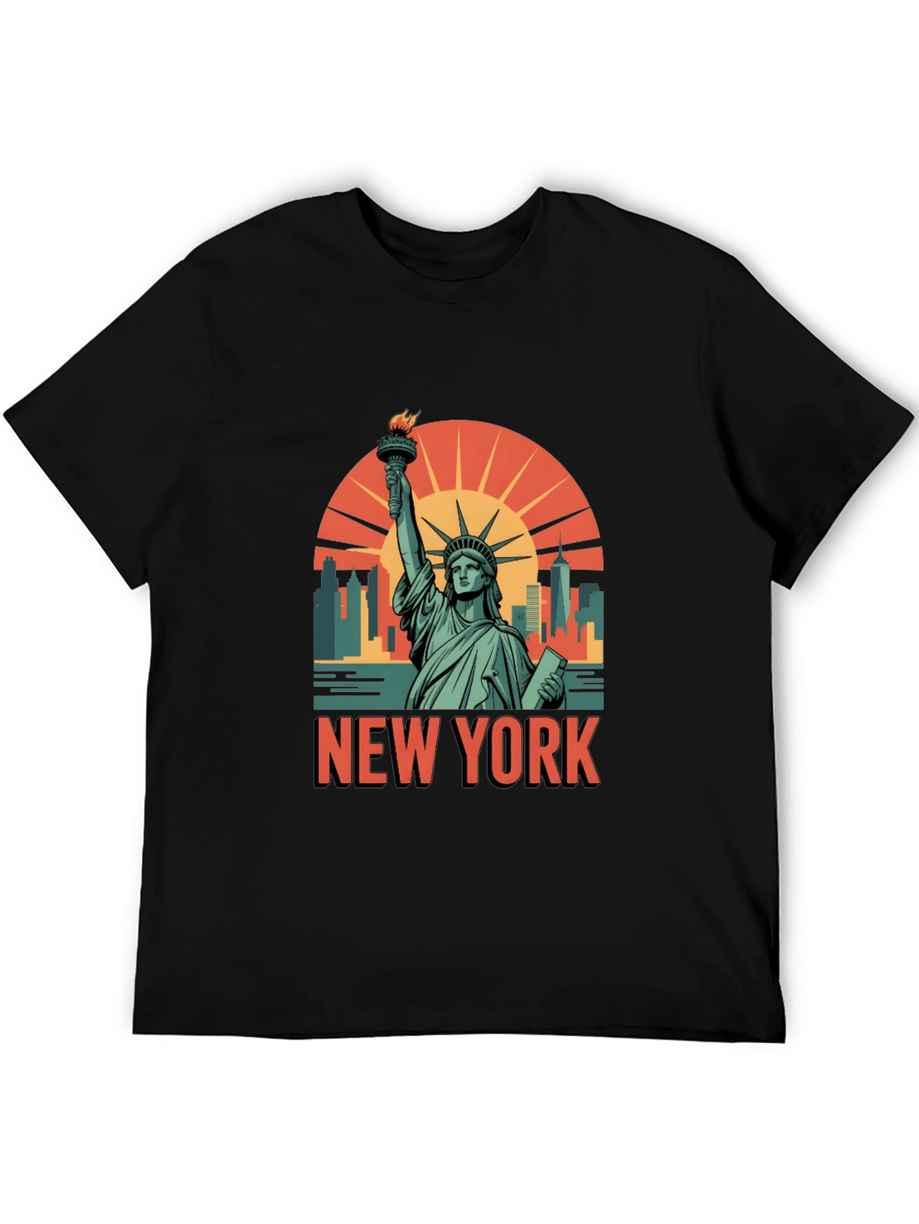 New York Statue of Liberty Graphic Tee
