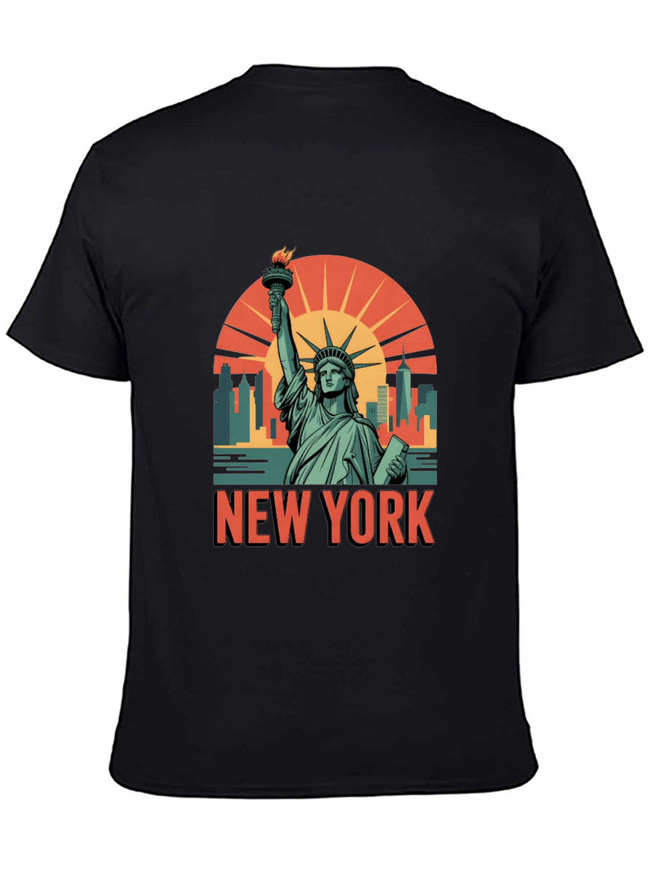 New York Statue of Liberty Graphic Tee