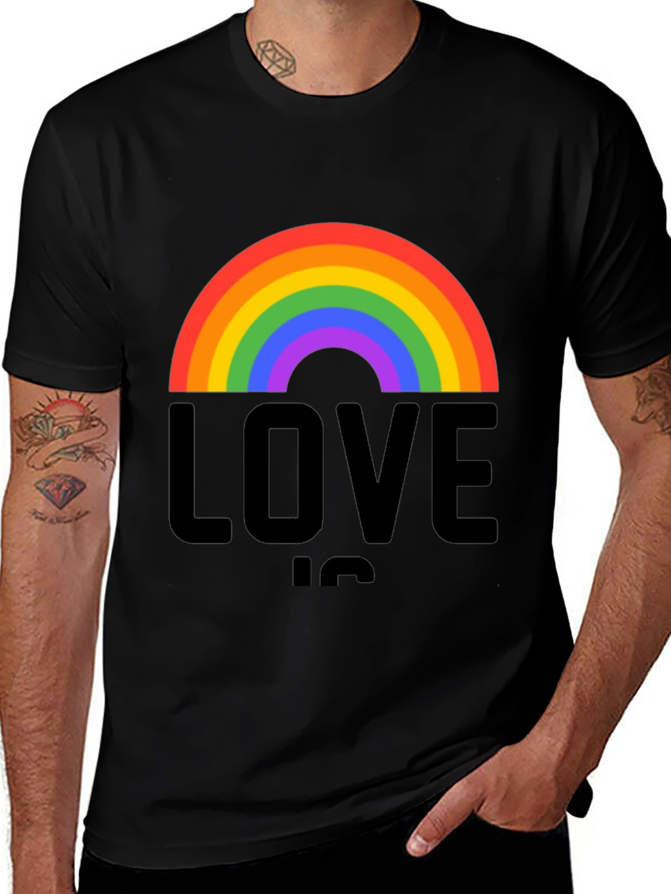 Love Is Rainbow Pride T-Shirt