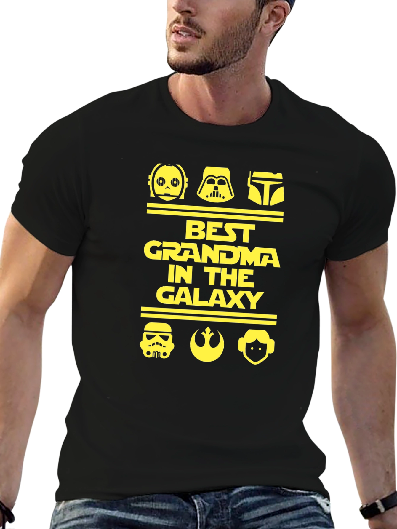 Best Grandma in the Galaxy Star Wars T-Shirt