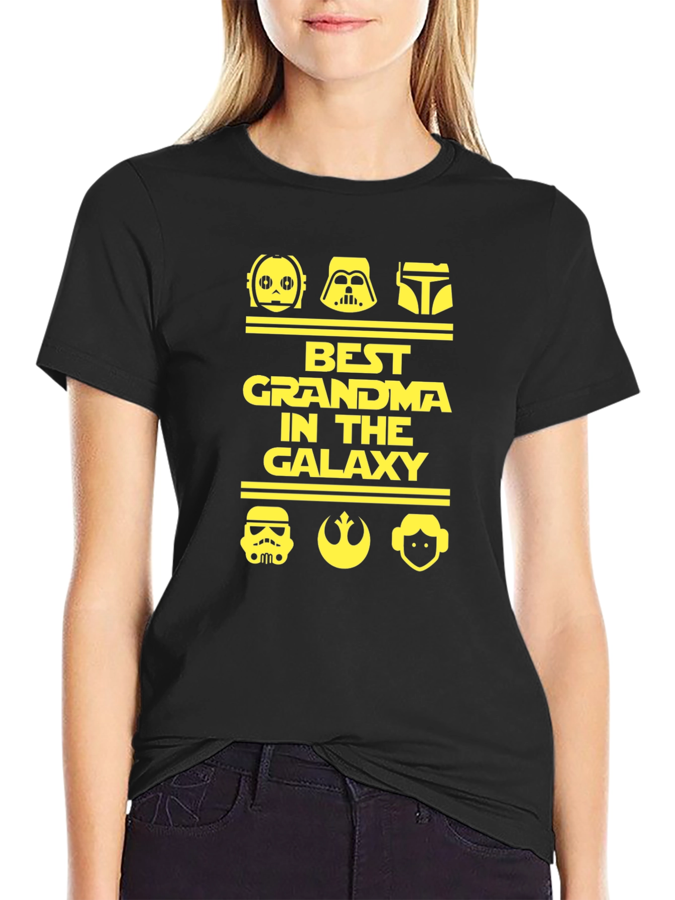Best Grandma in the Galaxy Star Wars T-Shirt