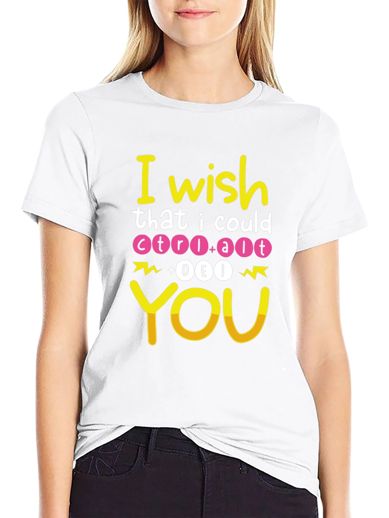 I Wish Ctrl+Alt+Del You T-Shirt