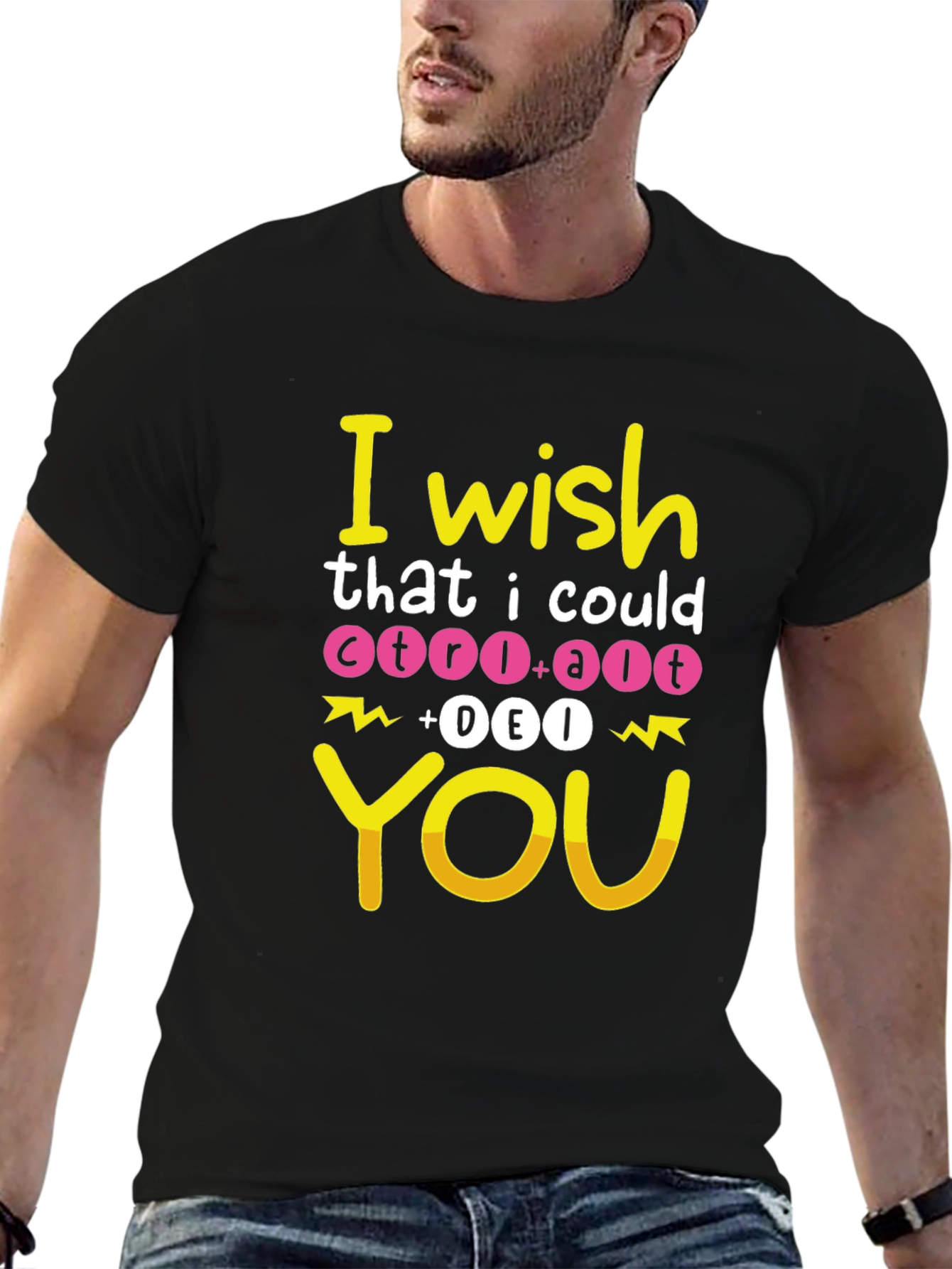 I Wish Ctrl+Alt+Del You T-Shirt