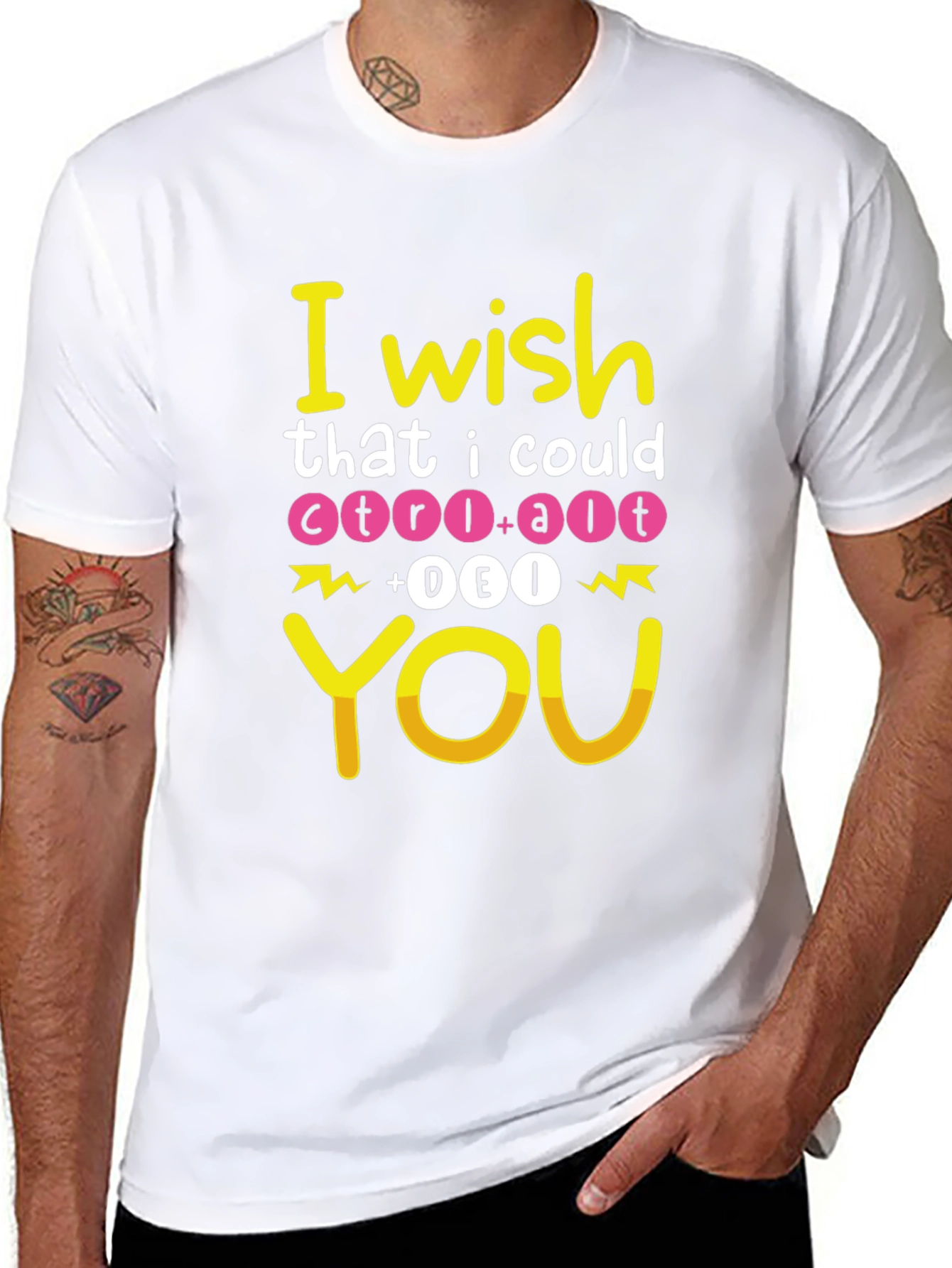 I Wish Ctrl+Alt+Del You T-Shirt
