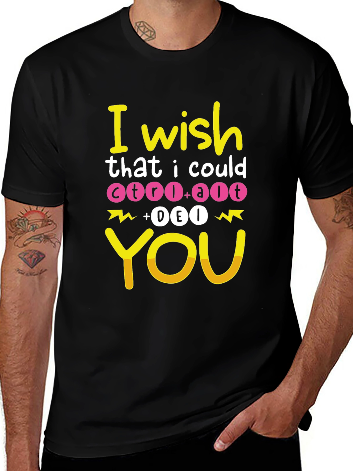 I Wish Ctrl+Alt+Del You T-Shirt