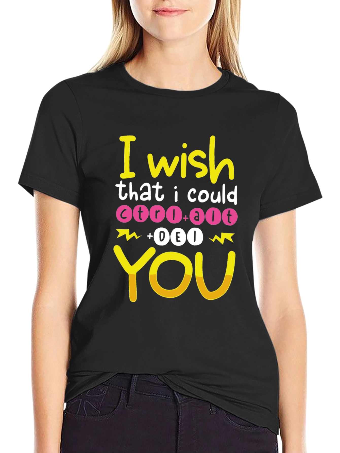 I Wish Ctrl+Alt+Del You T-Shirt