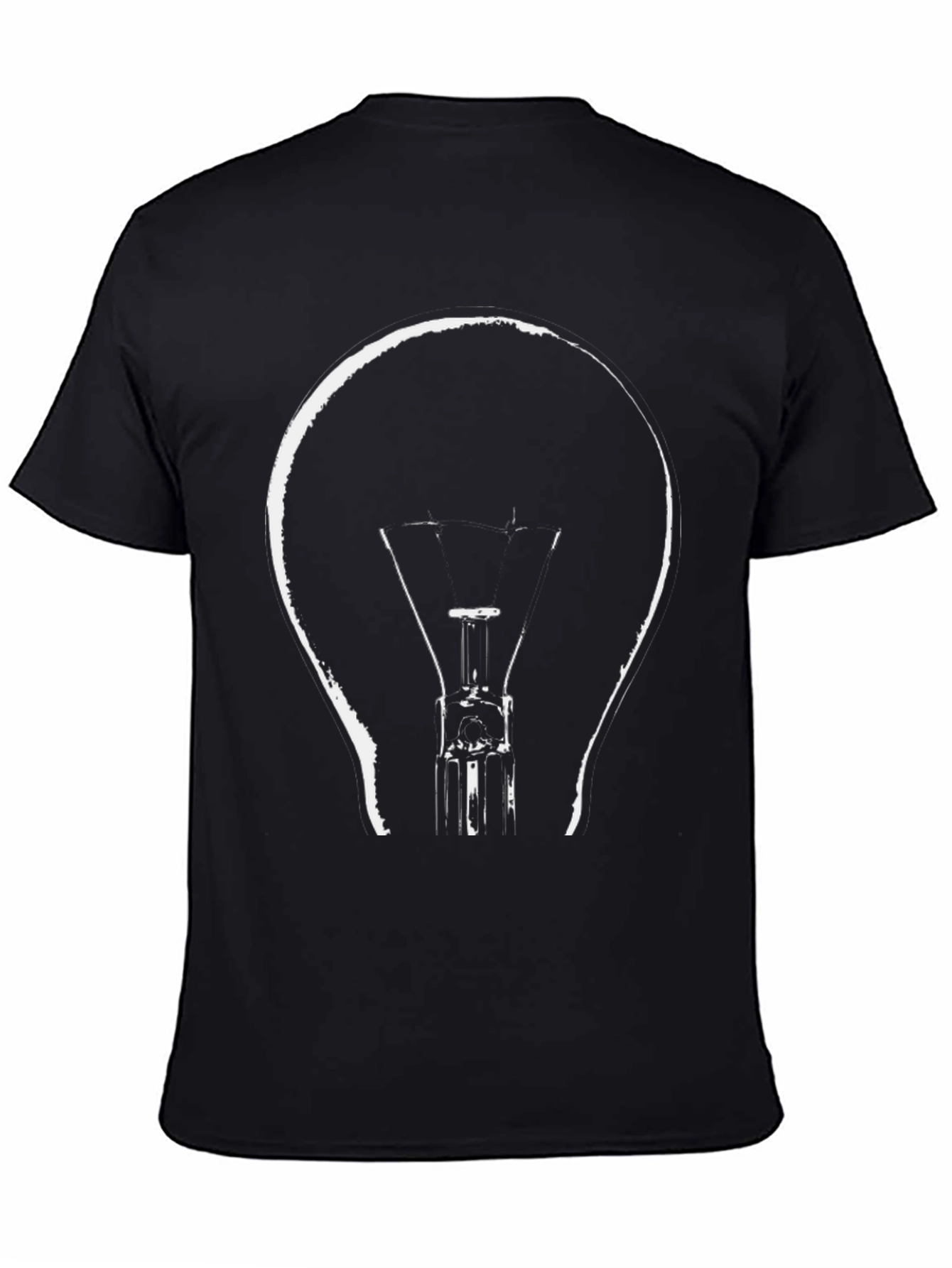 Illuminating Idea Tee - Light Bulb Graphic T-Shirt