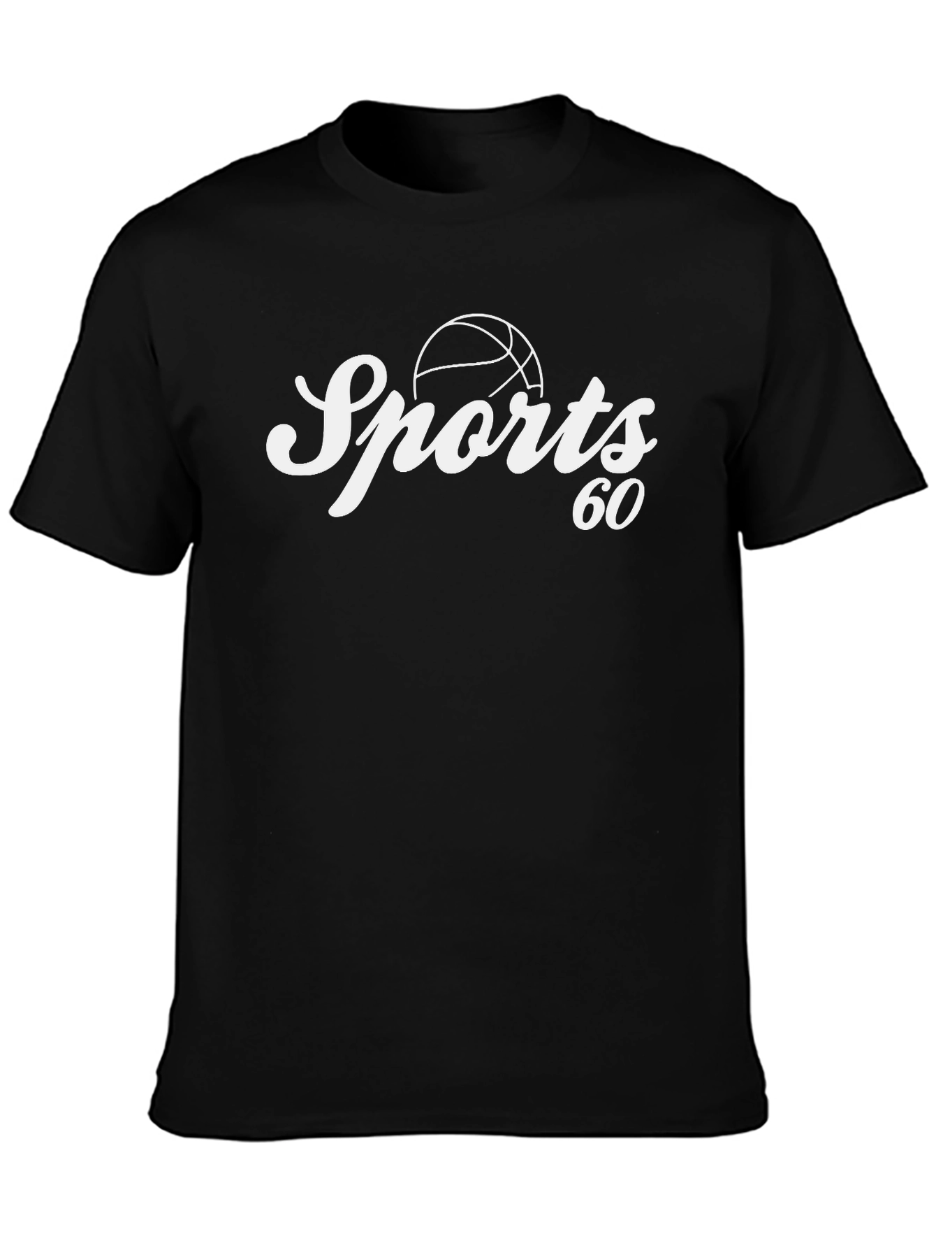 Sports 60 Graphic Tee - Black
