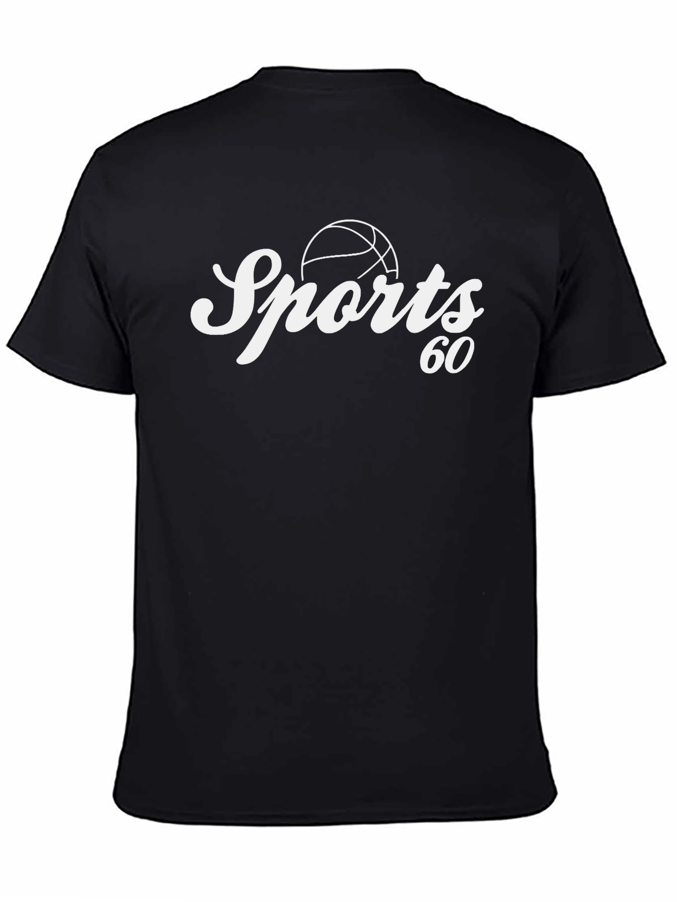 Sports 60 Graphic Tee - Black