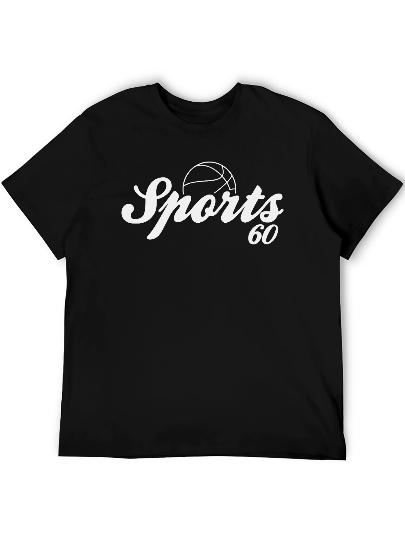 Sports 60 Graphic Tee - Black