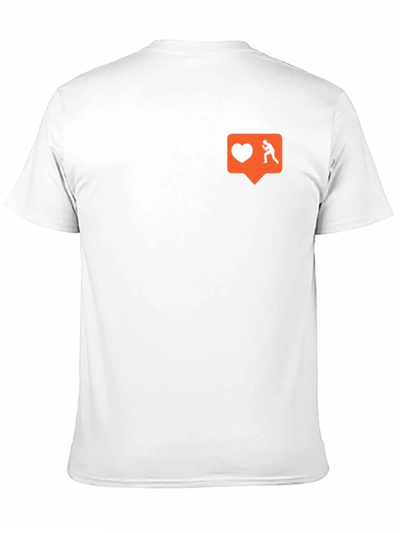 Black T-Shirt with Social Media Inspired Graphic