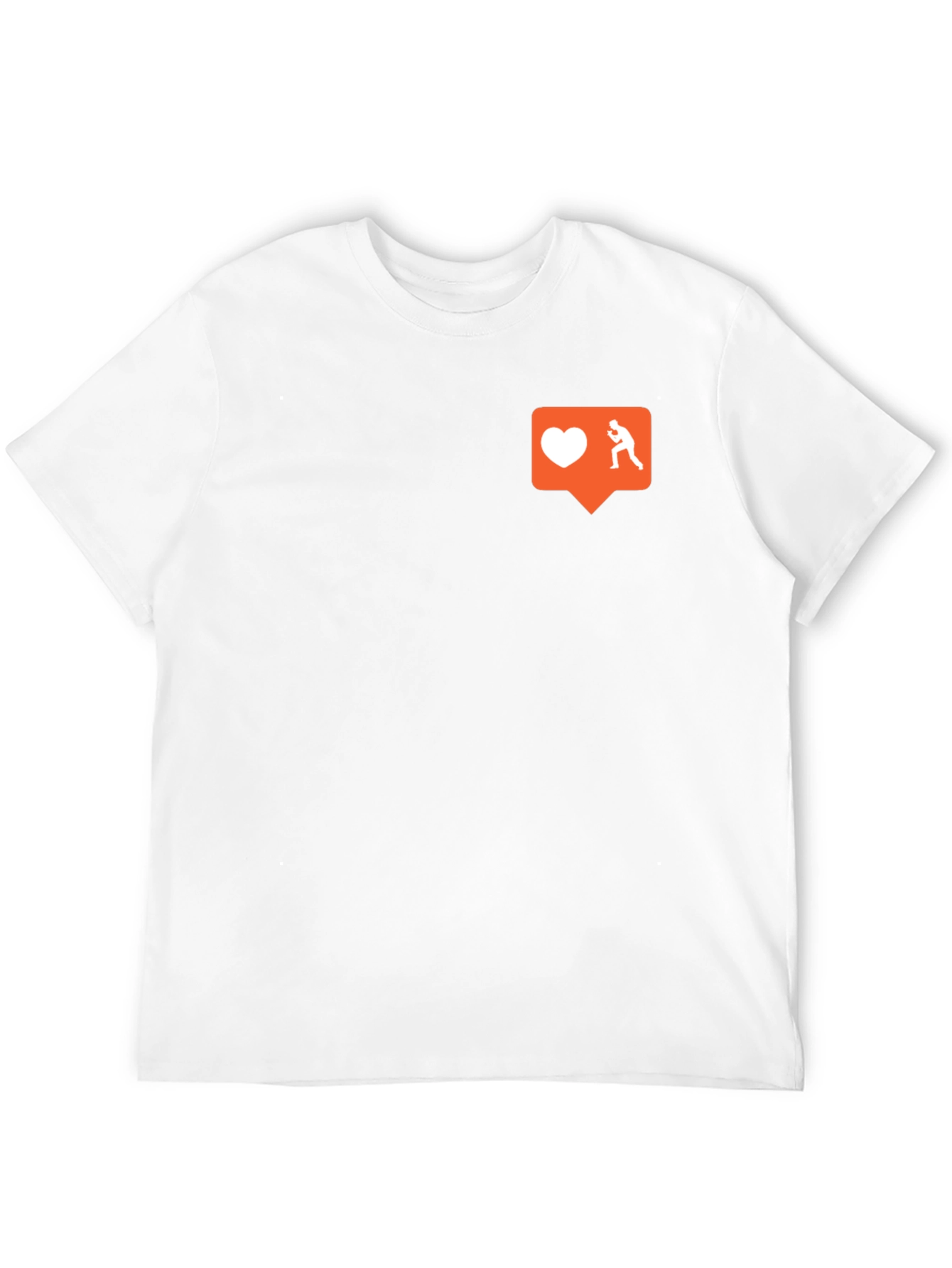 Black T-Shirt with Social Media Inspired Graphic