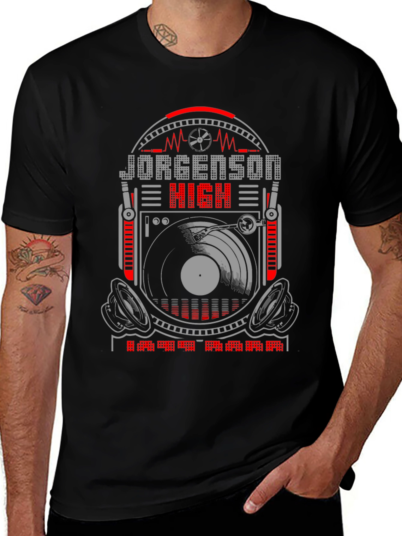 Jorgenson High Turntable Graphic T-Shirt