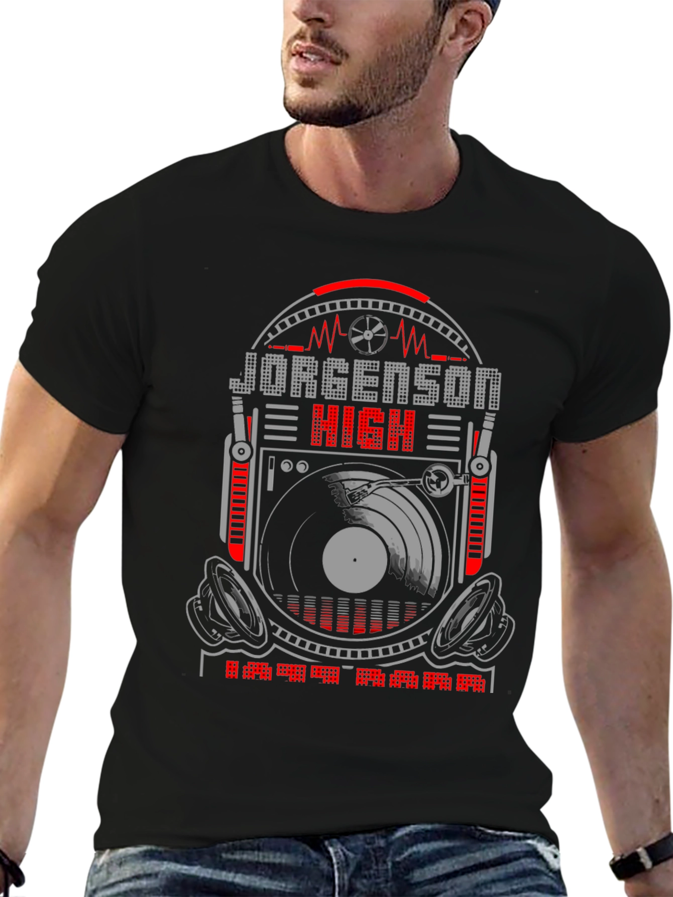 Jorgenson High Turntable Graphic T-Shirt