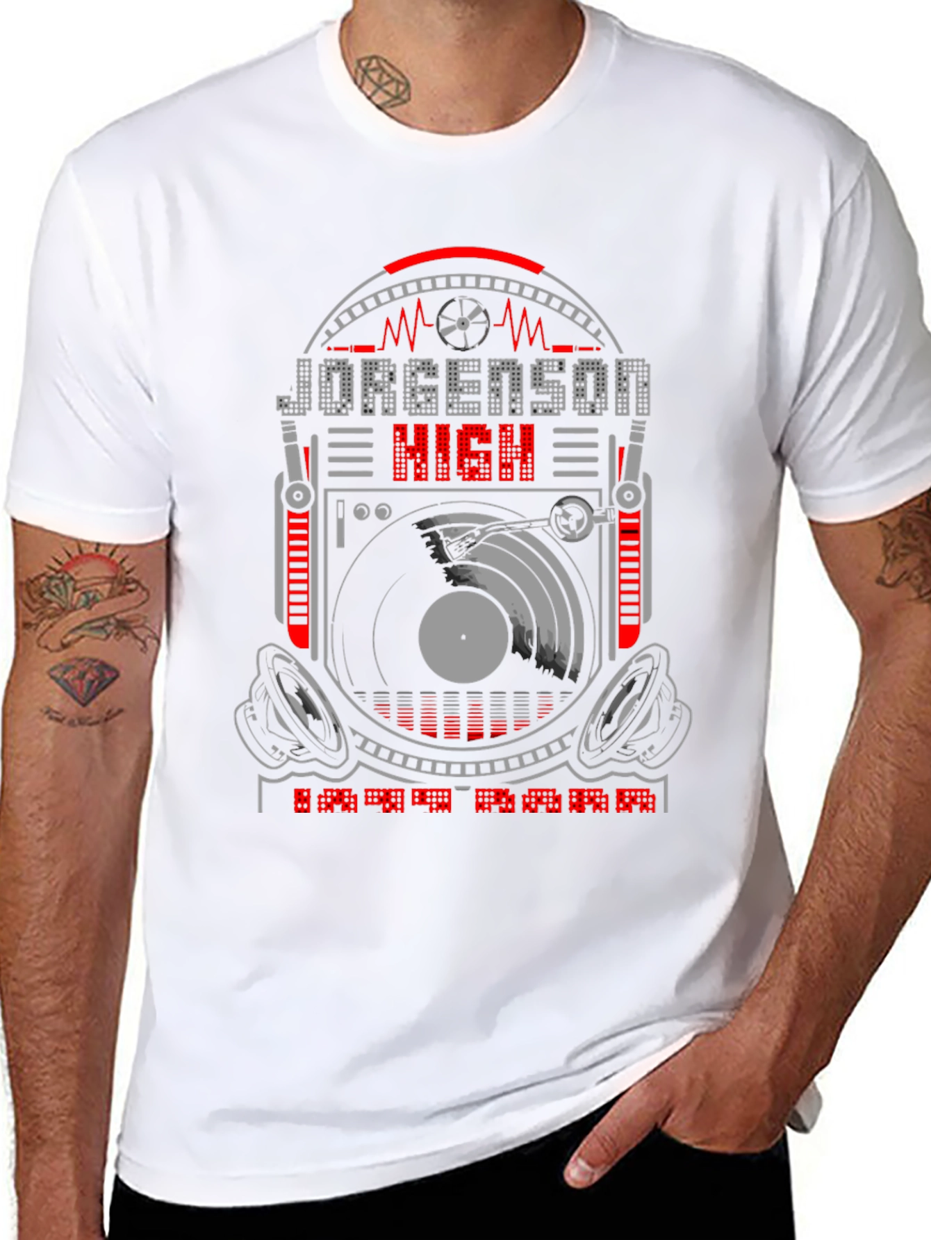 Jorgenson High Turntable Graphic T-Shirt