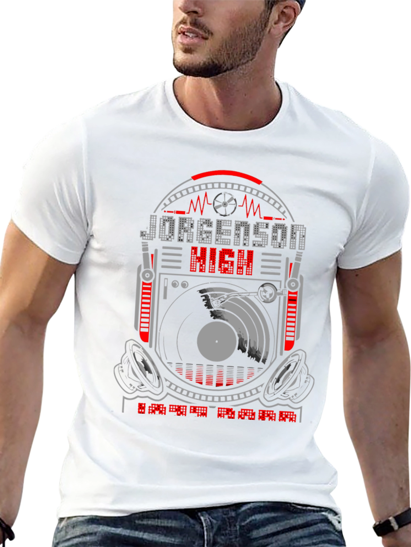 Jorgenson High Turntable Graphic T-Shirt