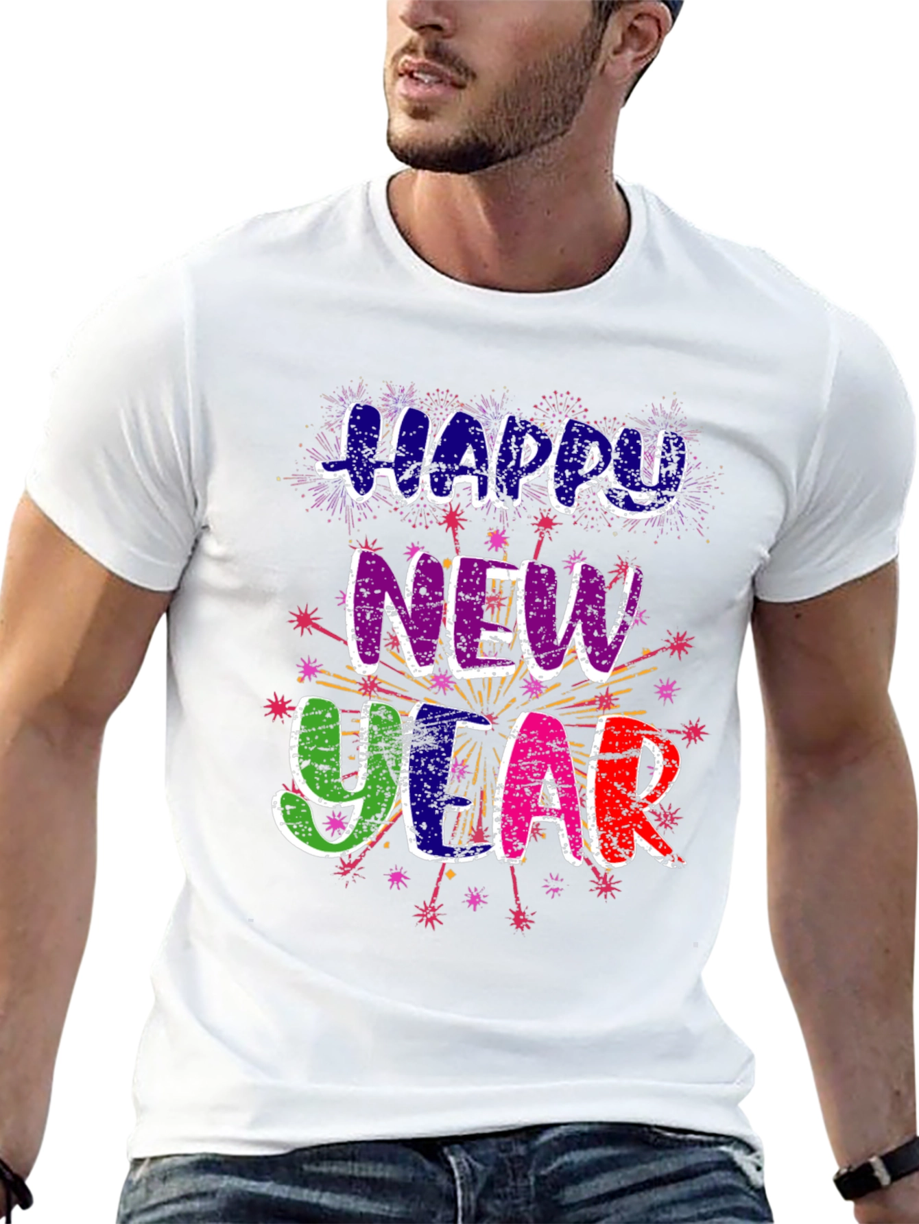Happy New Year Graphic Tee