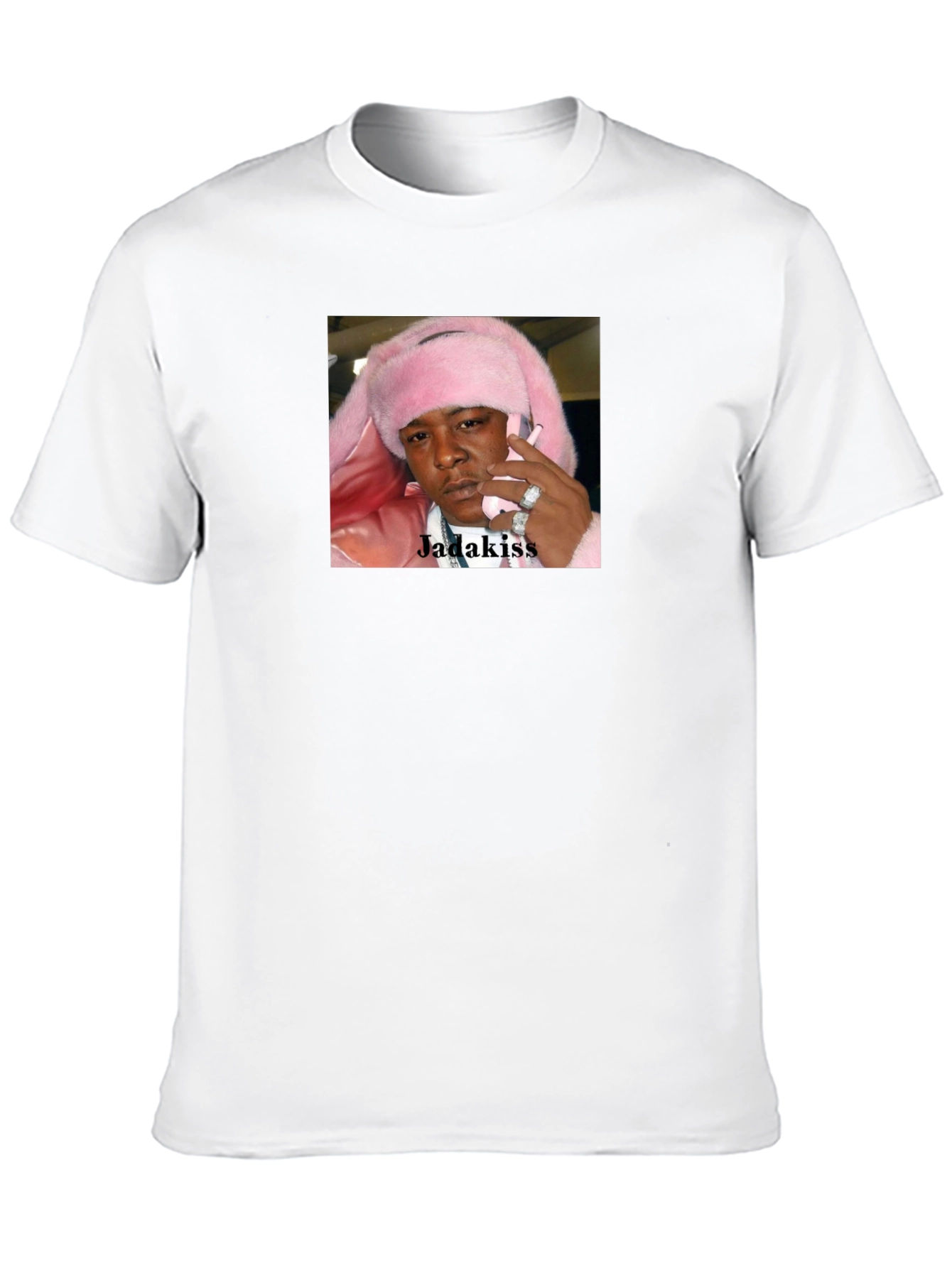 Jadakiss Pink Bunny Hat T-Shirt