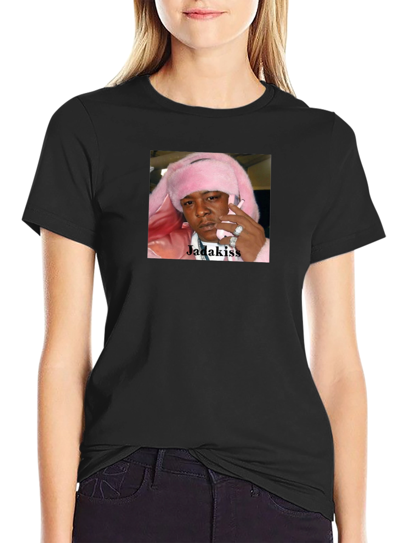 Jadakiss Pink Bunny Hat T-Shirt