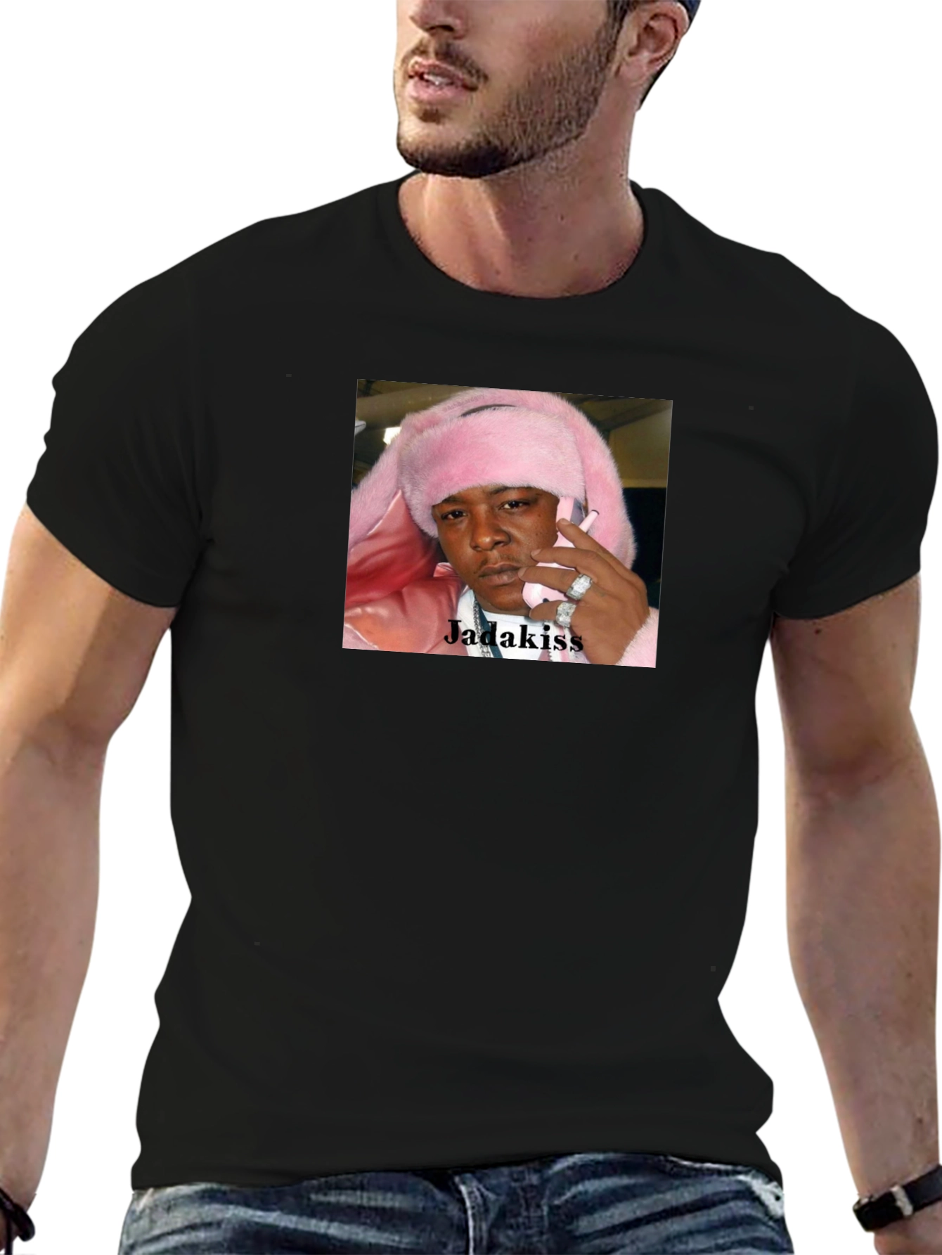 Jadakiss Pink Bunny Hat T-Shirt