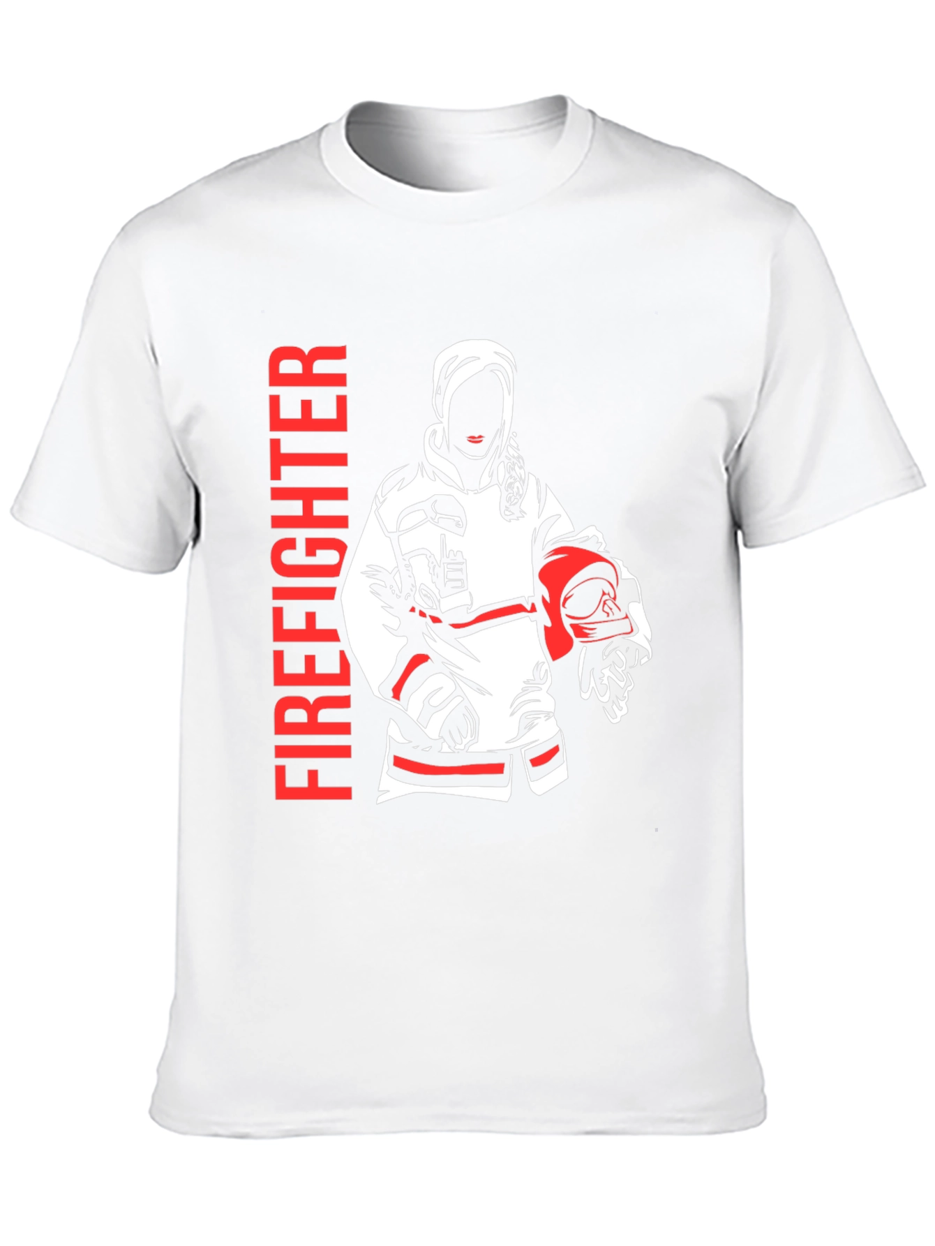 Firefighter Graphic Tee - Heroic Design