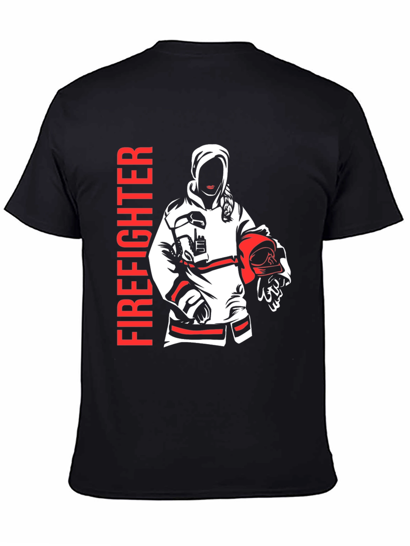 Firefighter Graphic Tee - Heroic Design